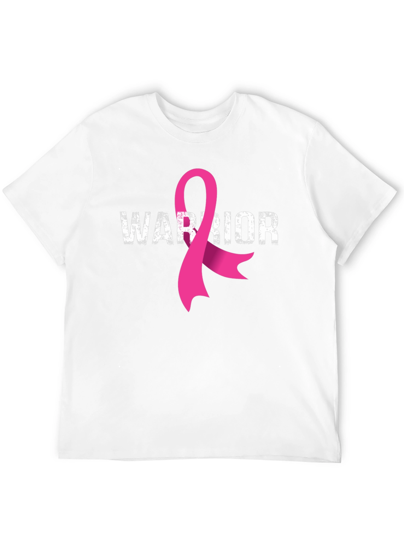 Warrior Breast Cancer Awareness Ribbon T-Shirt