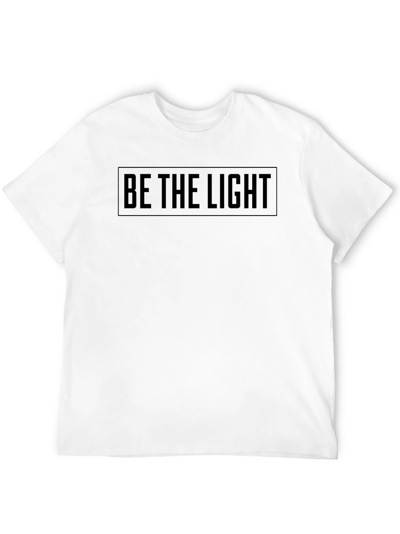 Be The Light Black Graphic Tee