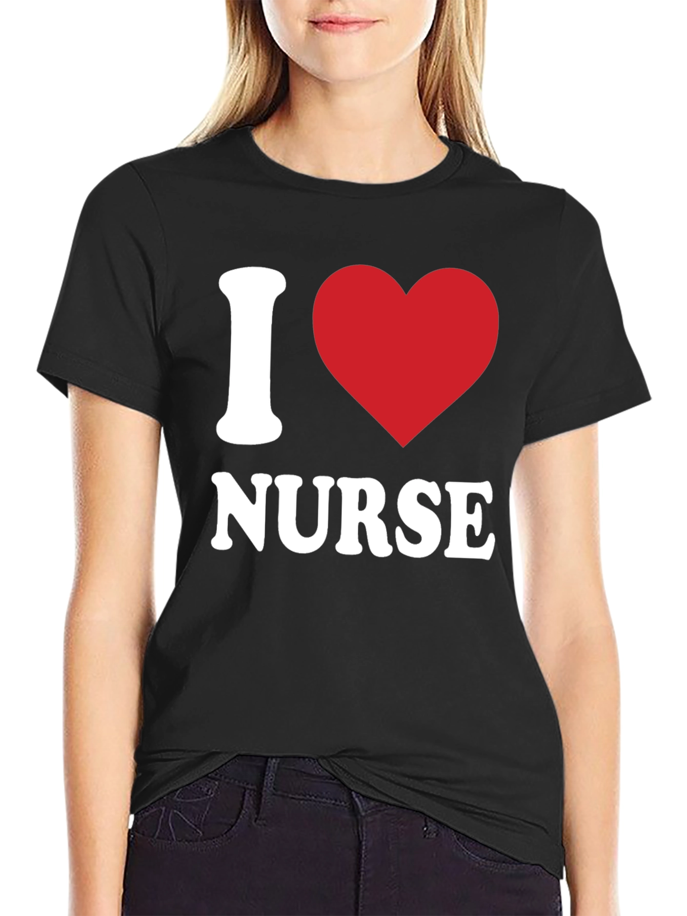 I Love Nurse Graphic T-Shirt