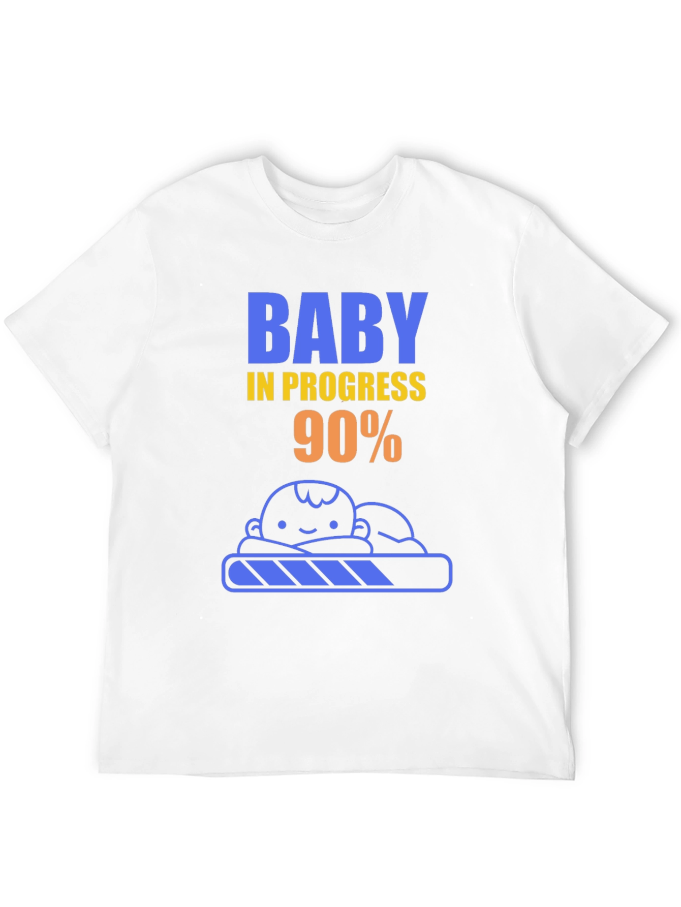 Baby in Progress T-Shirt - Pregnancy Announcement Tee
