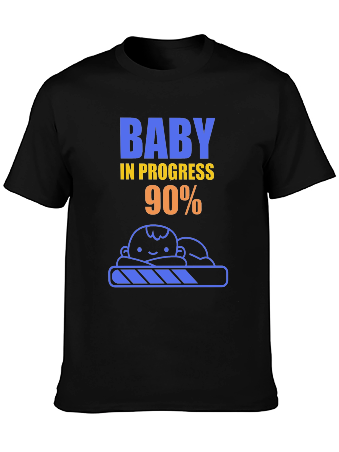 Baby in Progress T-Shirt - Pregnancy Announcement Tee