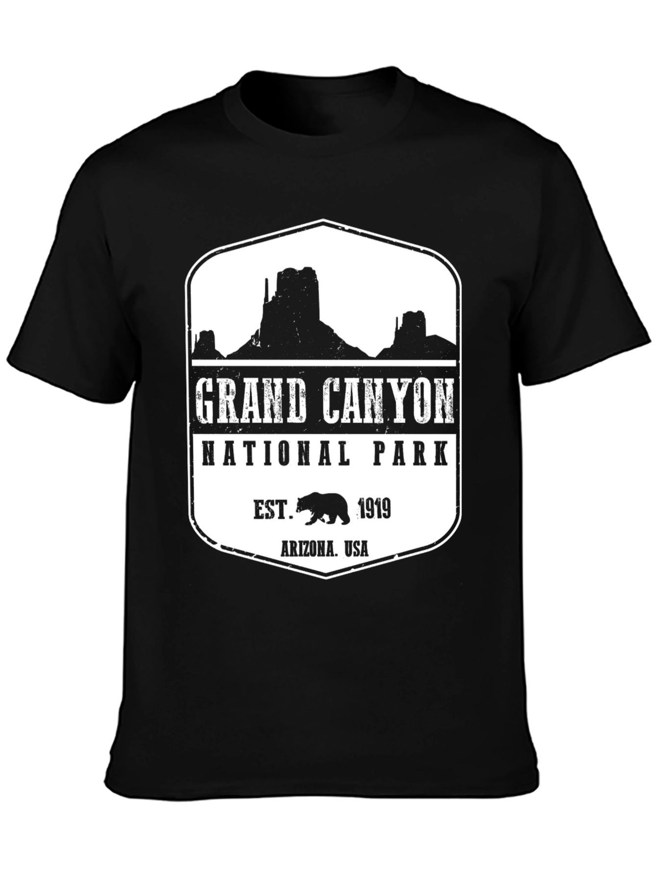 Grand Canyon National Park T-Shirt - Black
