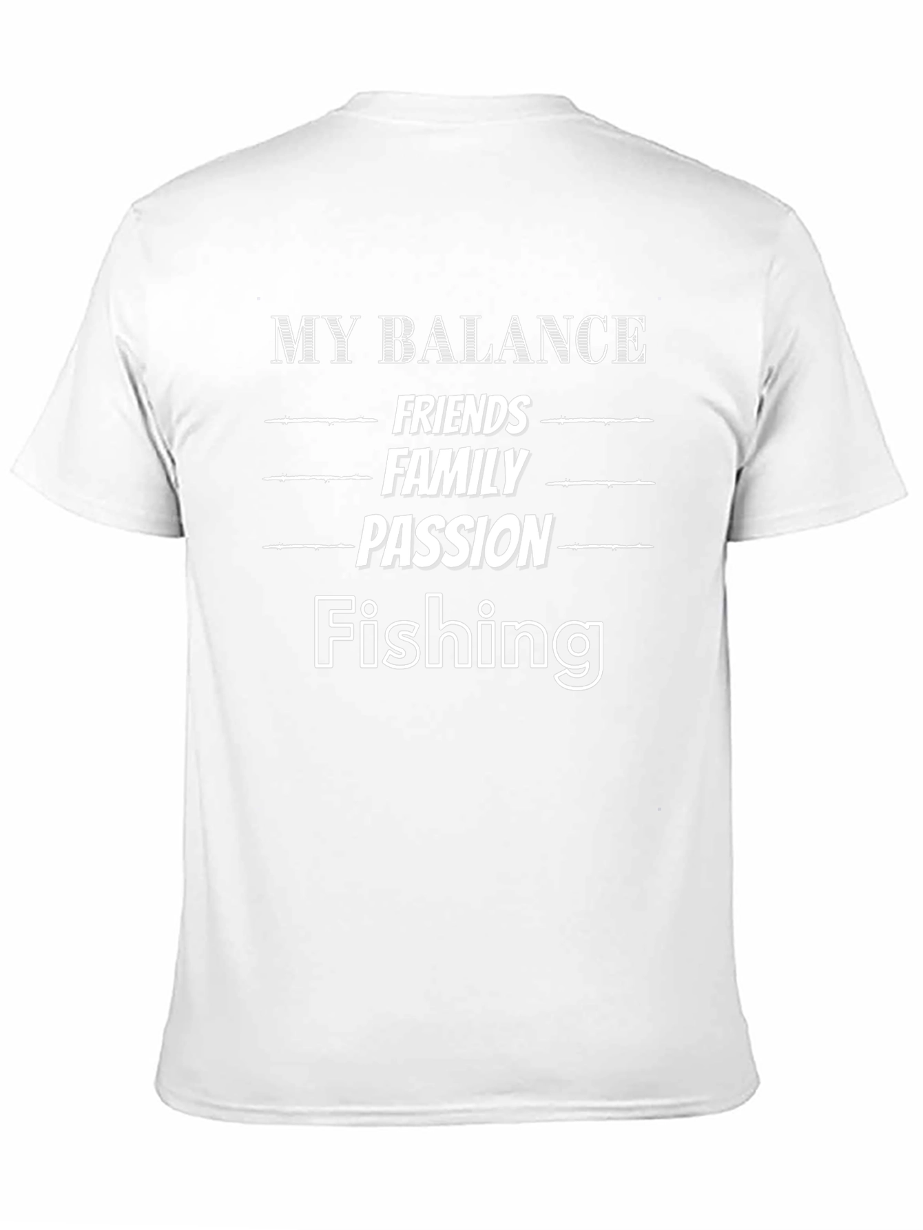 My Balance: Fishing Graphic T-Shirt