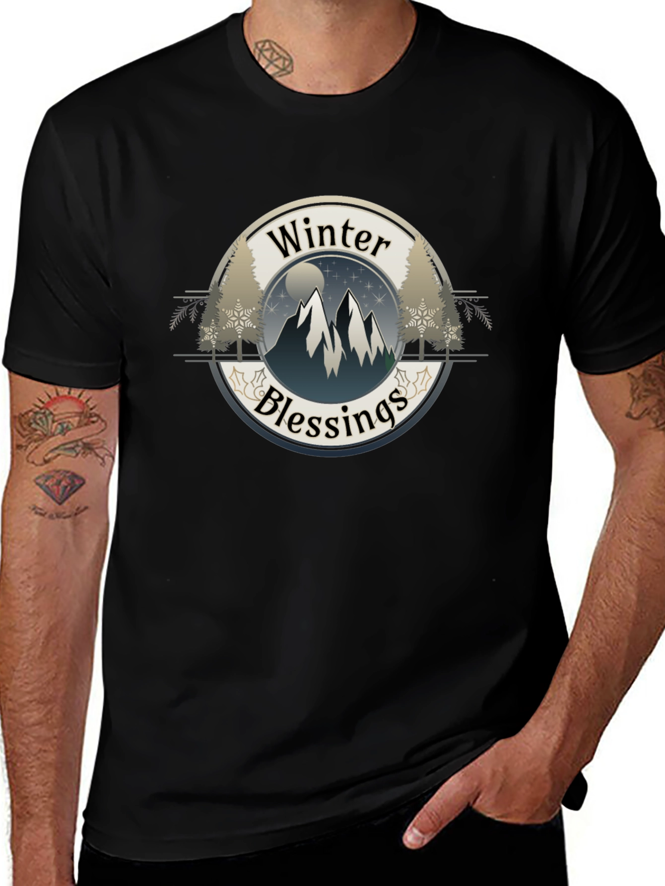 Winter Blessings Graphic Tee