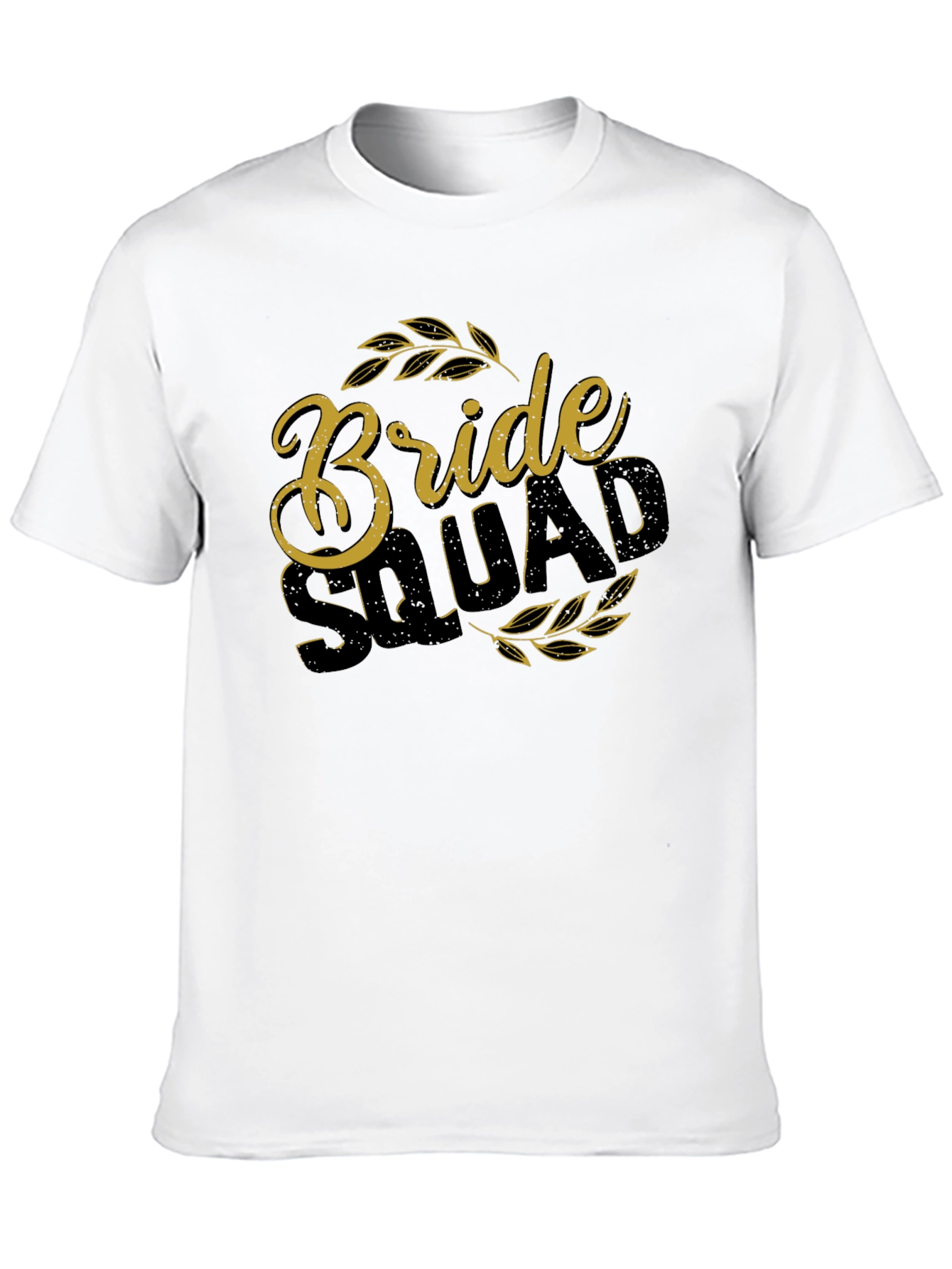 Bride Squad Crew Neck Graphic Tee