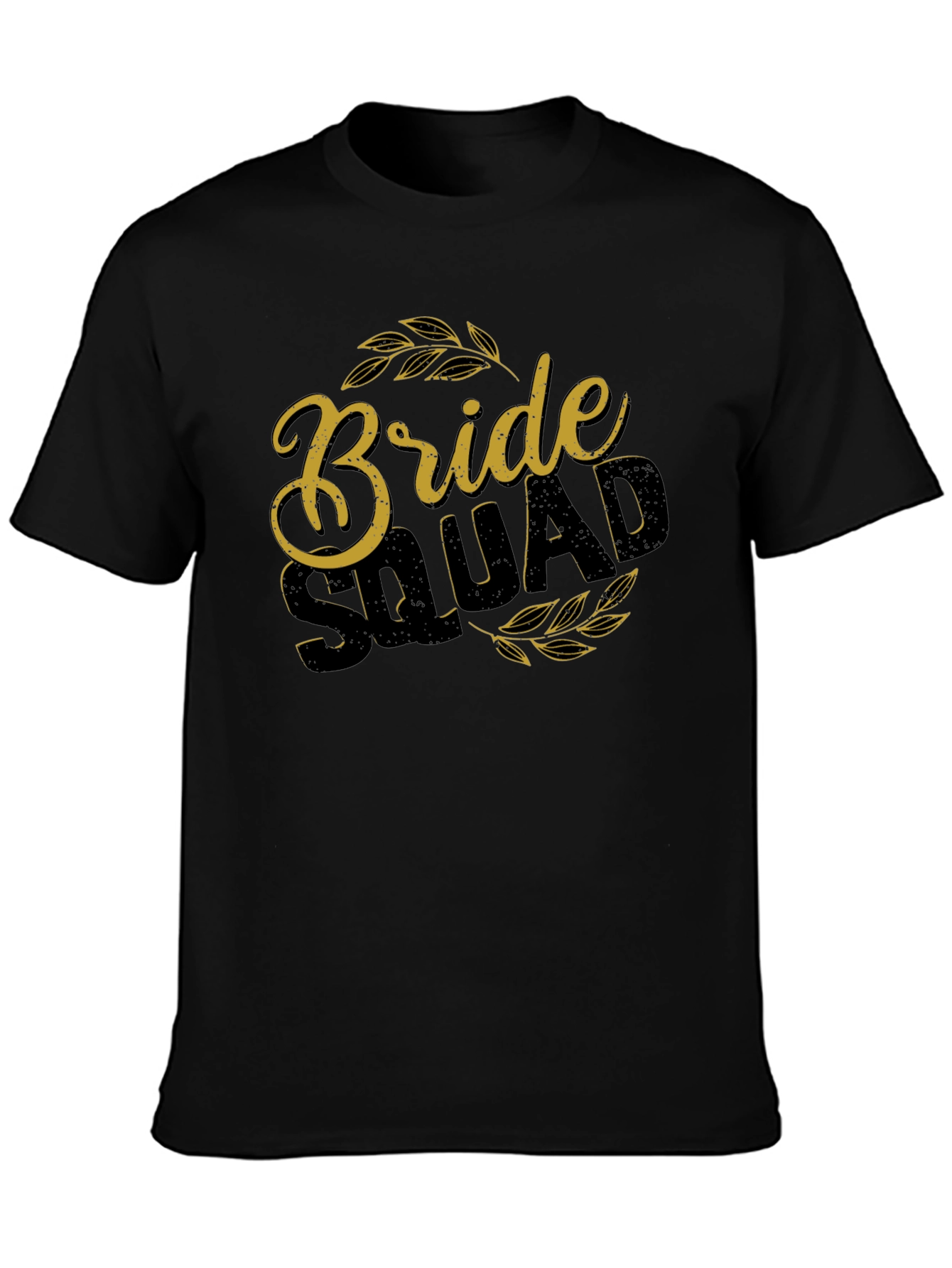 Bride Squad Crew Neck Graphic Tee