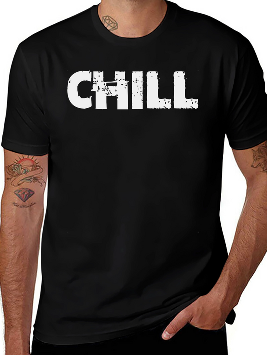 Chill Graphic T-Shirt - Casual Comfort