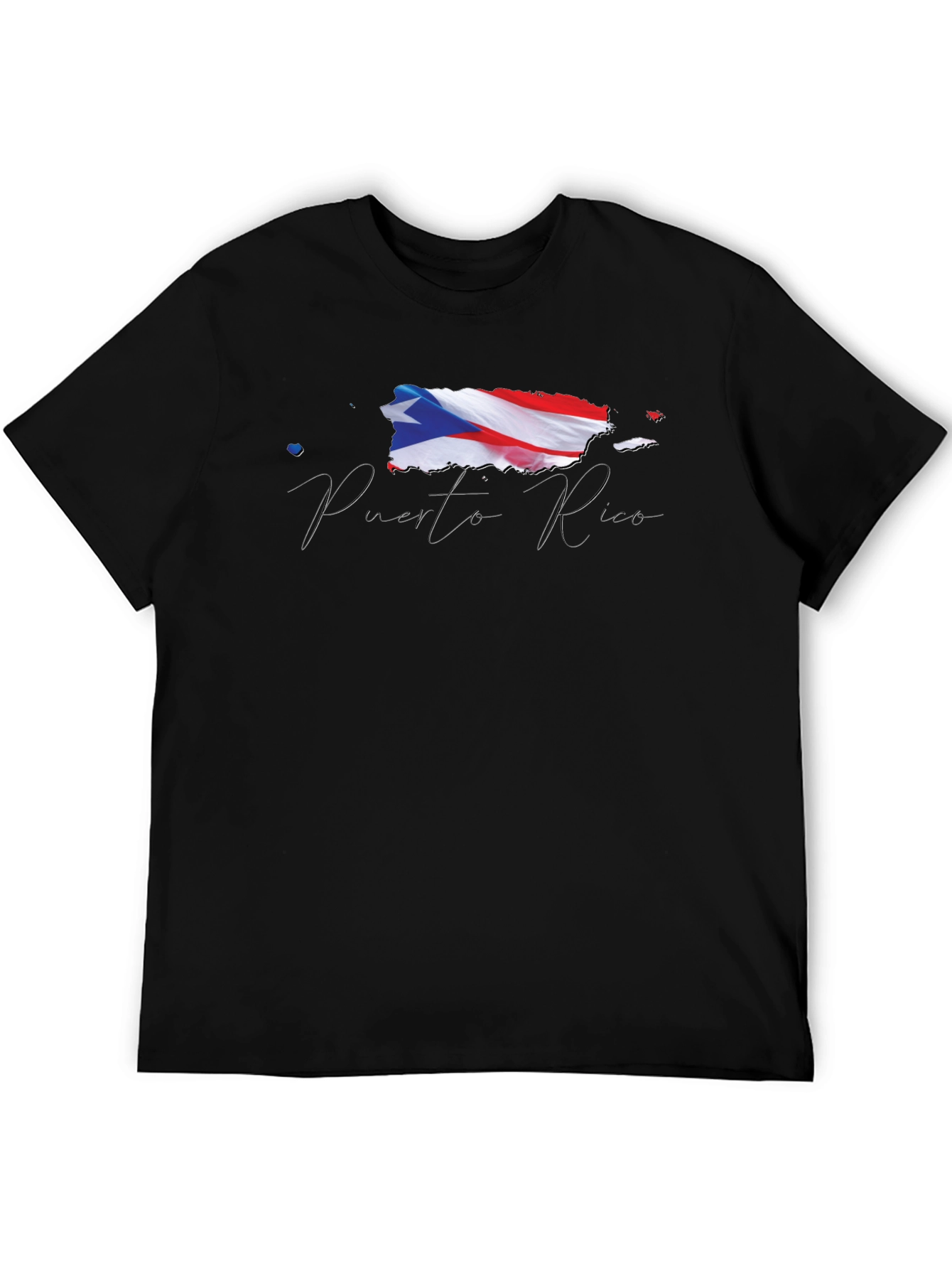 Puerto Rico Flag Graphic T-Shirt