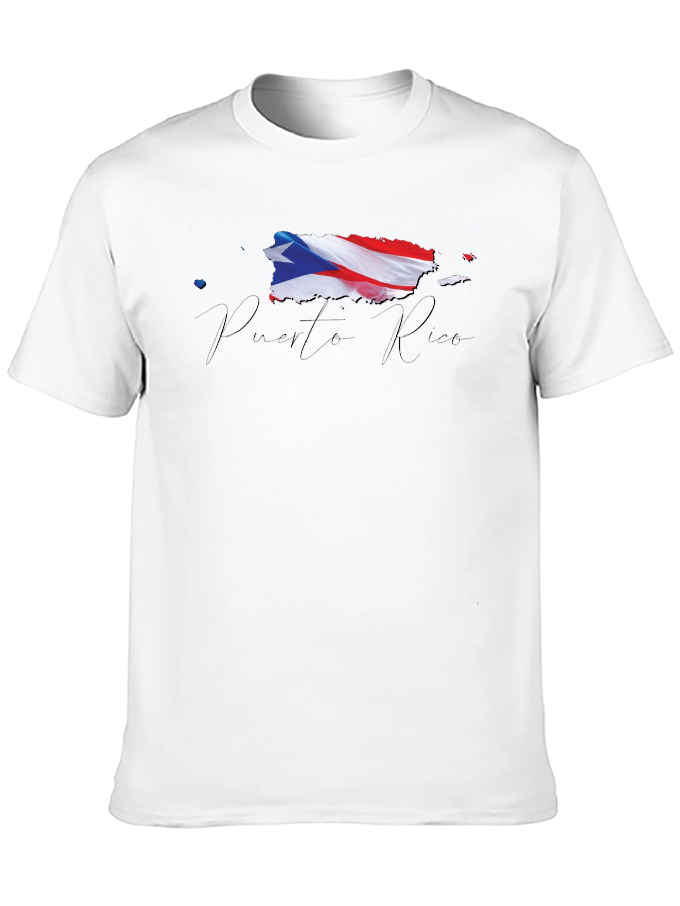 Puerto Rico Flag Graphic T-Shirt