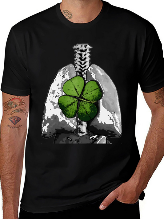 Lucky Lungs Graphic Tee - St. Patricks Day Humor