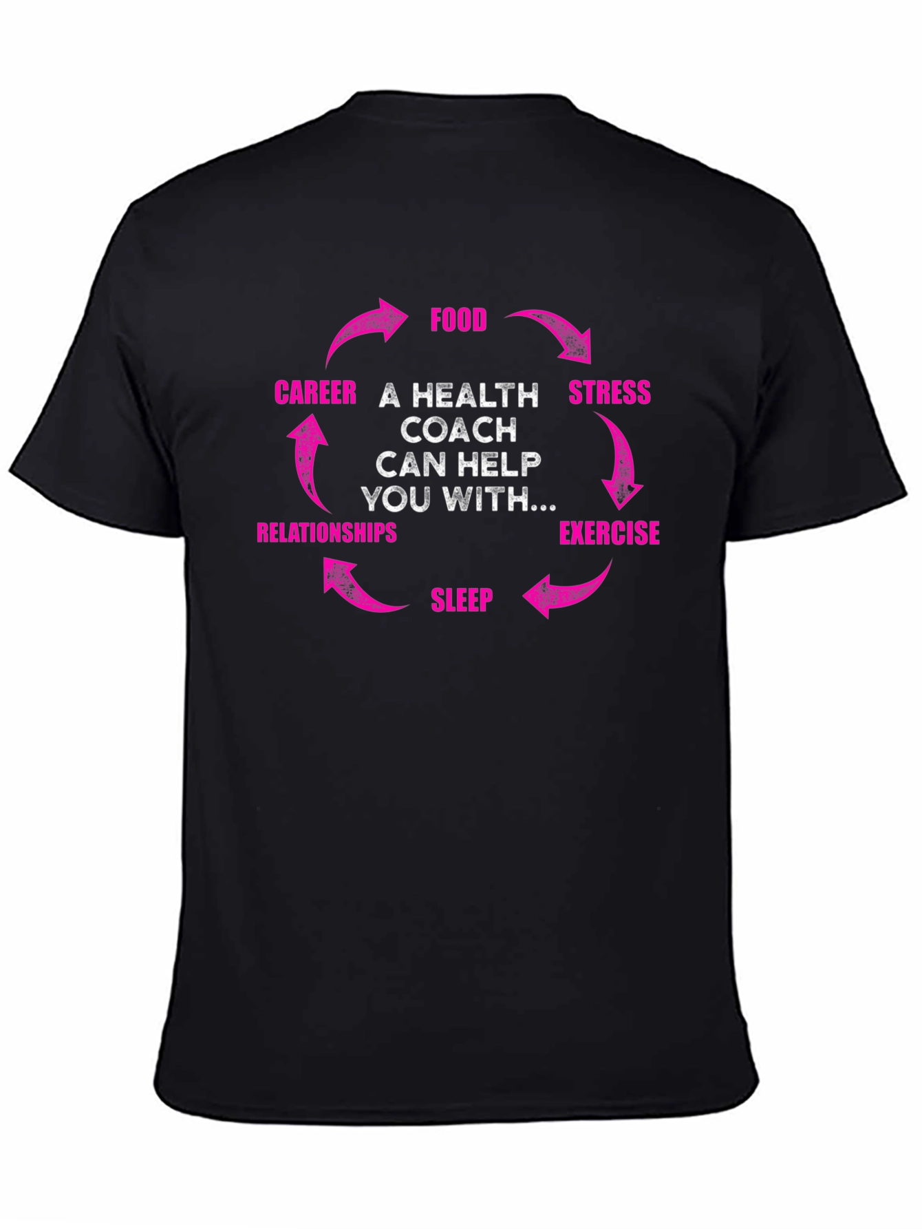 Health Coach Cycle T-Shirt - Wellness Gift