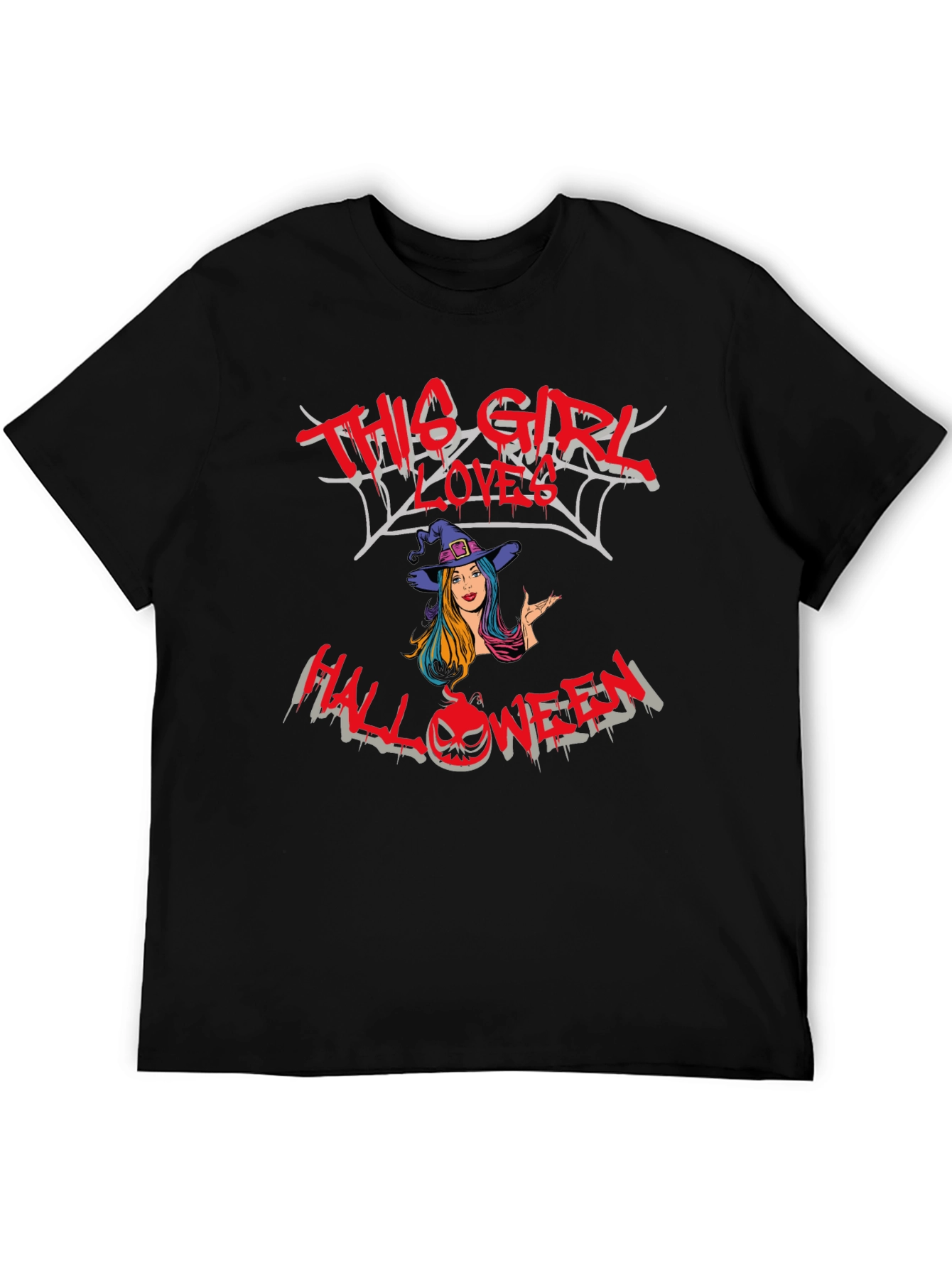 This Girl Loves Halloween Graphic Tee