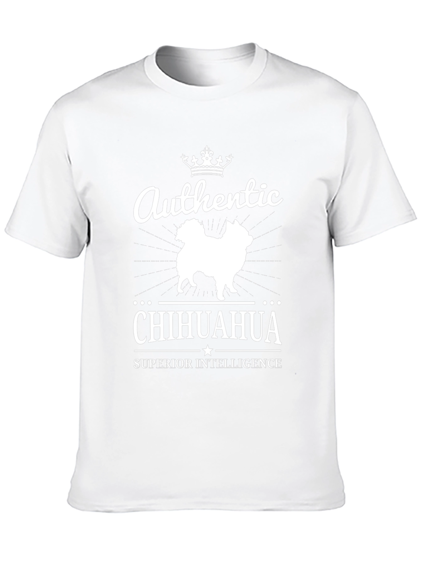 Authentic Chihuahua Superior Intelligence Graphic Tee