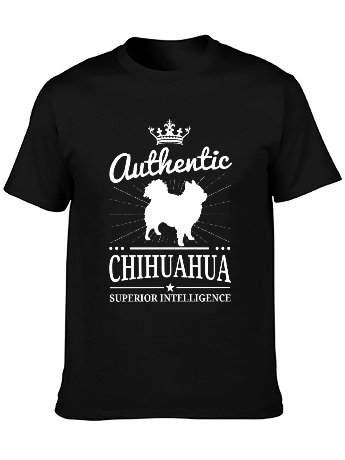 Authentic Chihuahua Superior Intelligence Graphic Tee