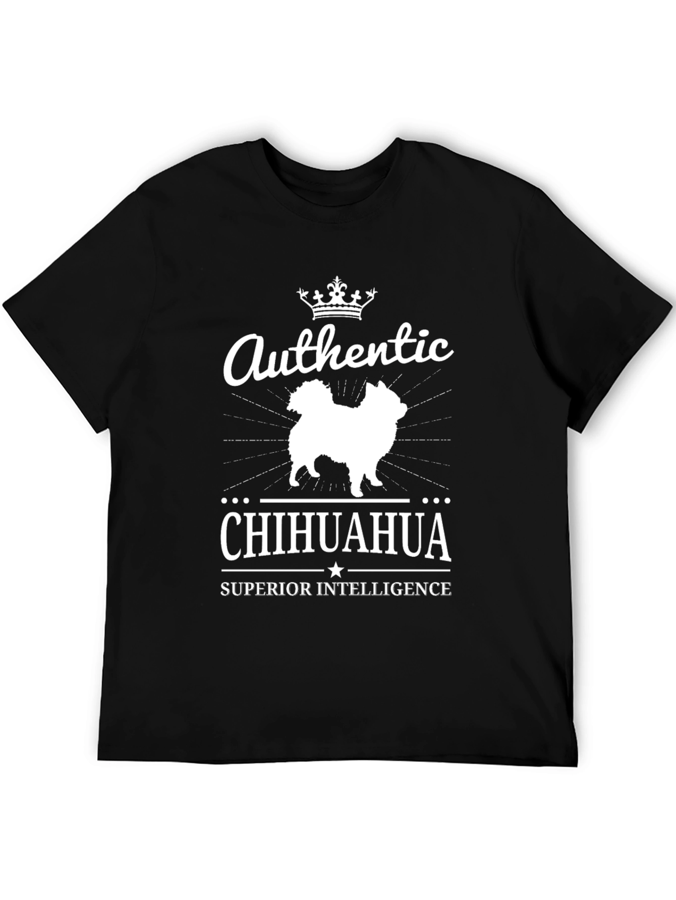 Authentic Chihuahua Superior Intelligence Graphic Tee