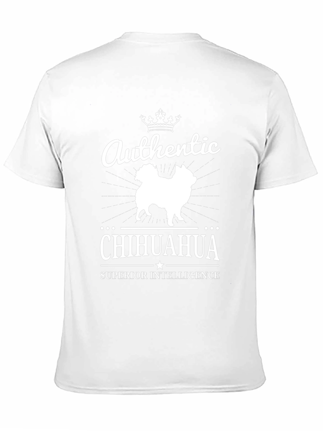 Authentic Chihuahua Superior Intelligence Graphic Tee