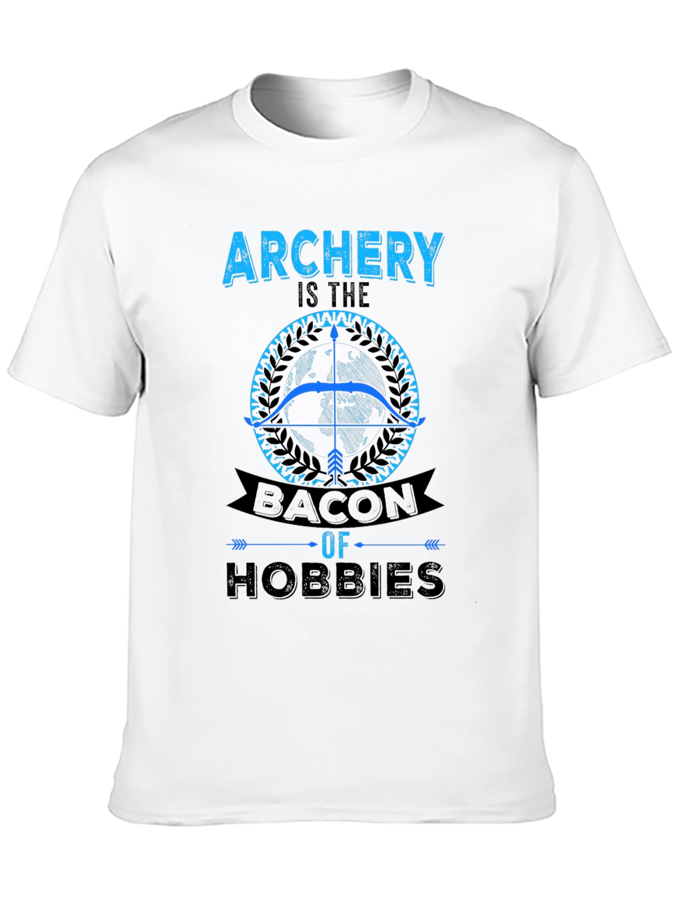 Archery Bacon of Hobbies Graphic T-Shirt