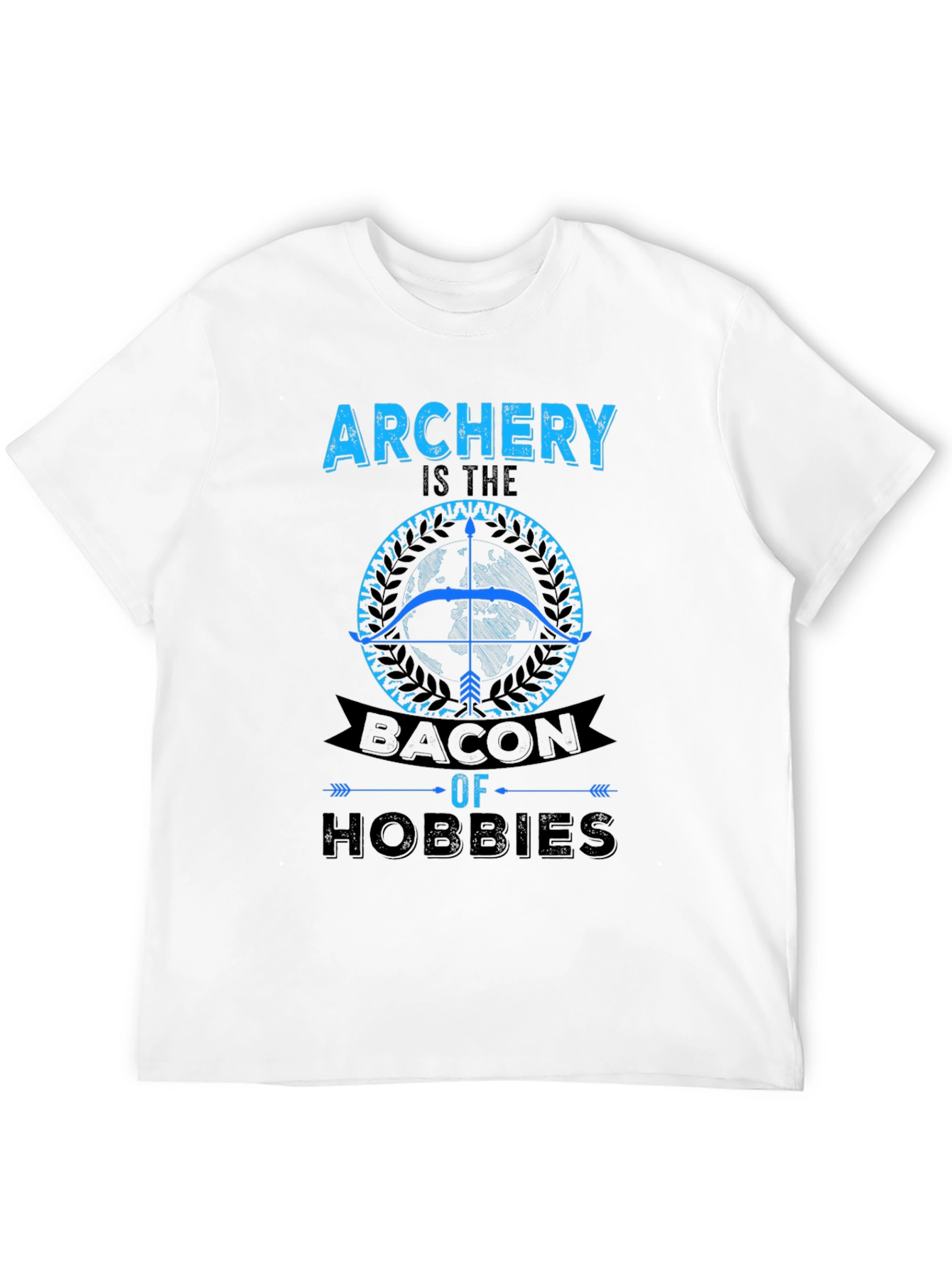 Archery Bacon of Hobbies Graphic T-Shirt