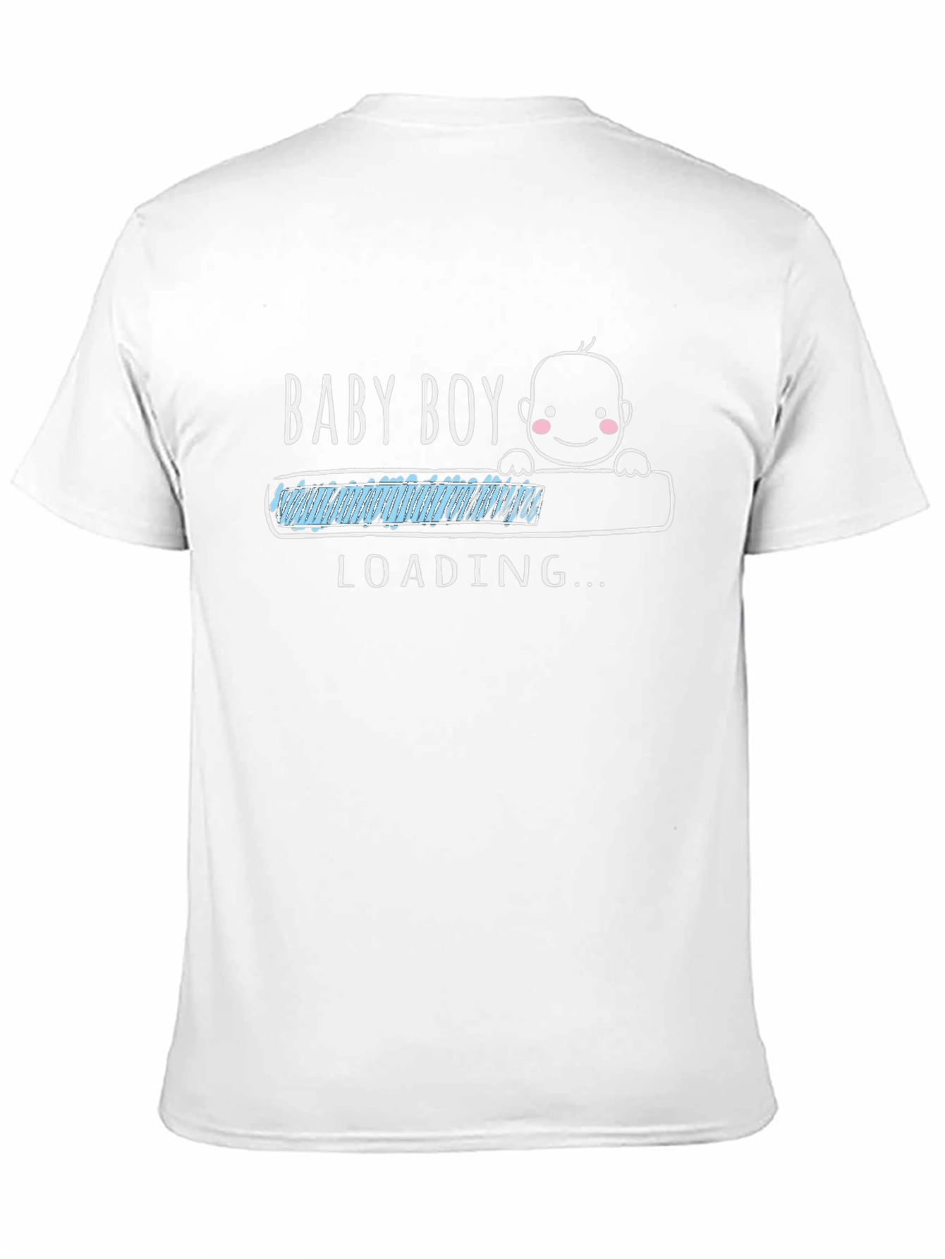 Baby Boy Loading T-Shirt - New Dad Gift