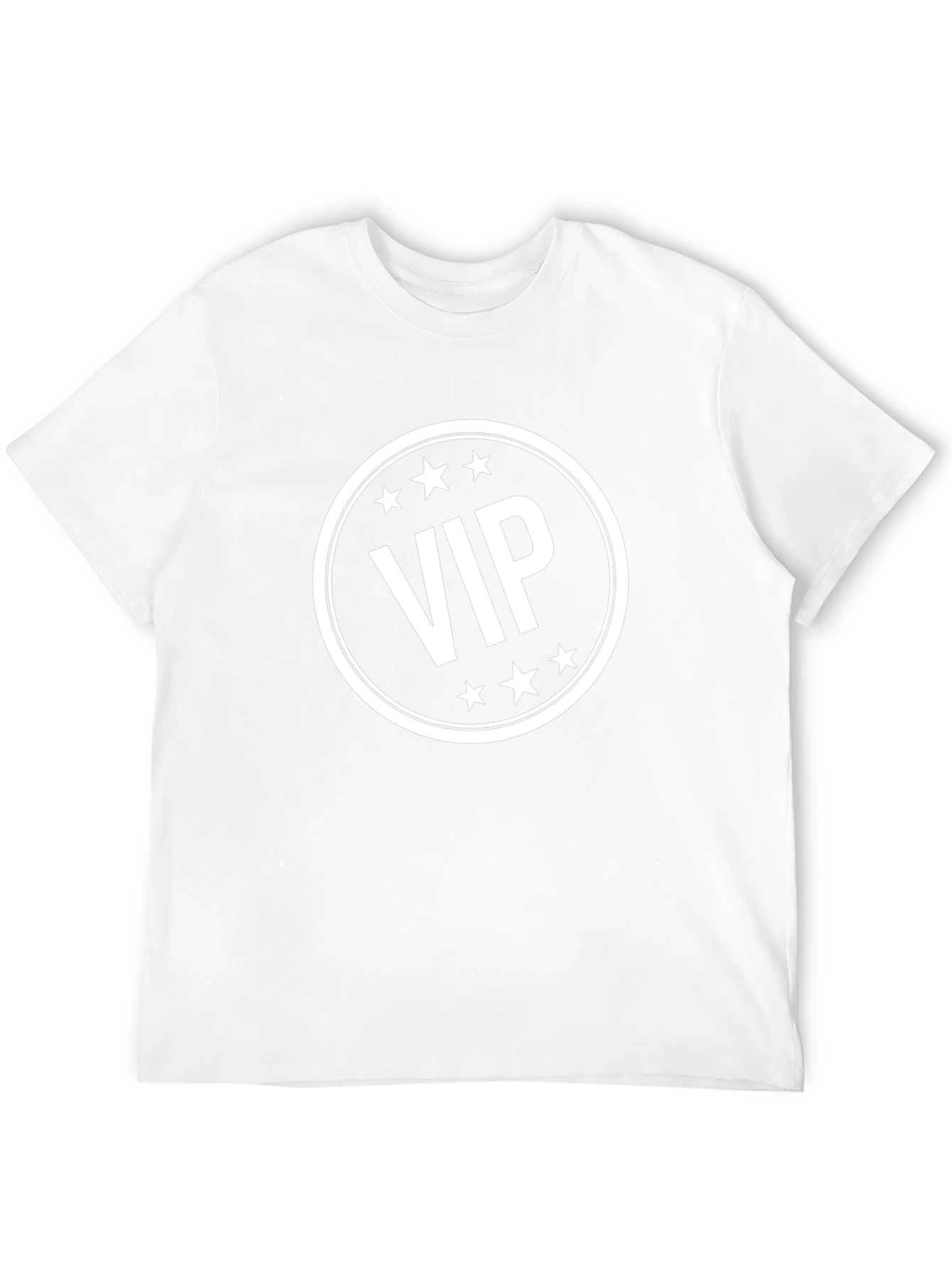 VIP Graphic Tee - Black Cotton Blend