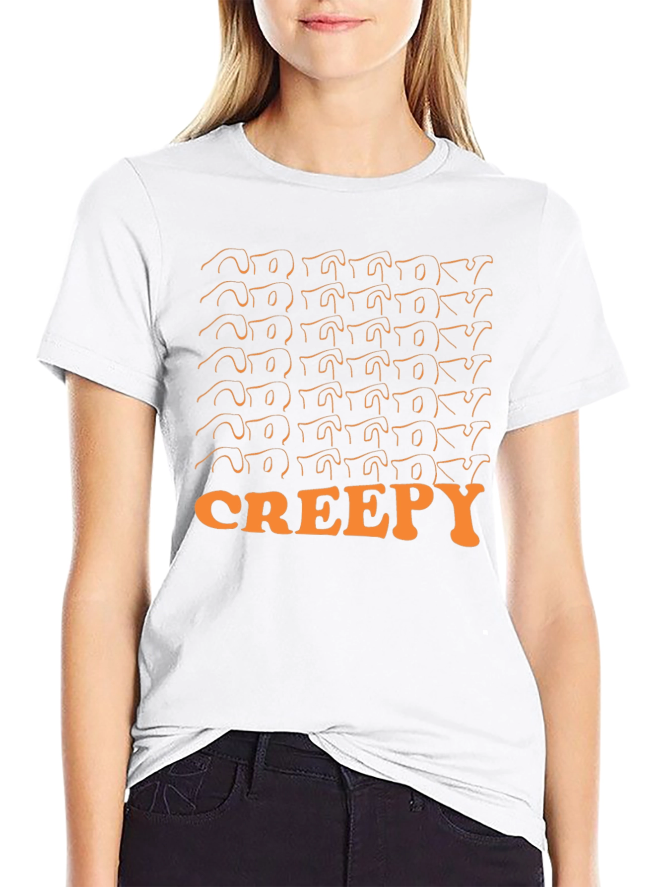 Creepy Stacked T-Shirt