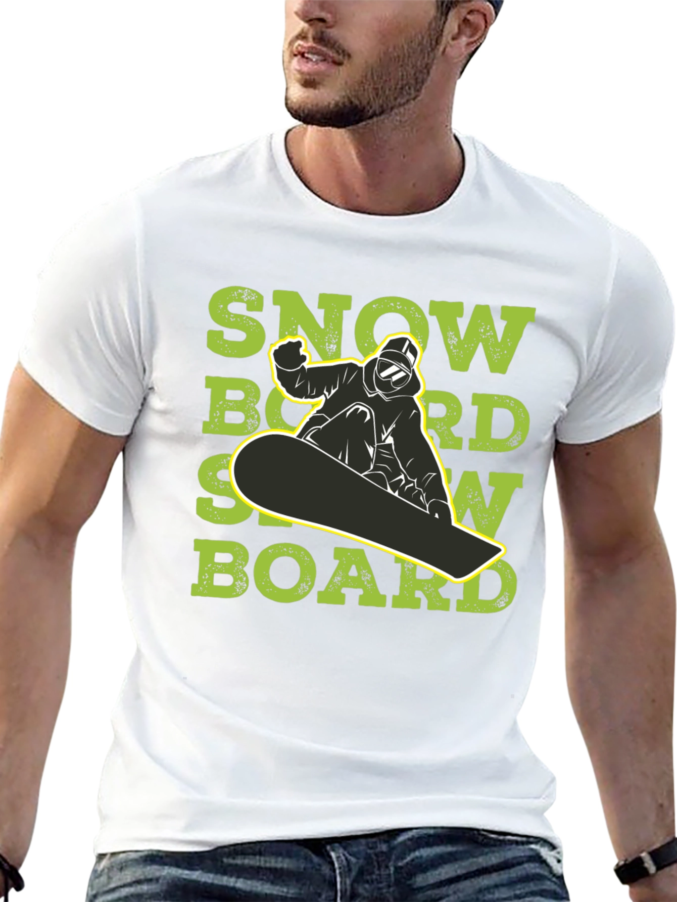 Snowboard T-Shirt - Ride in Style