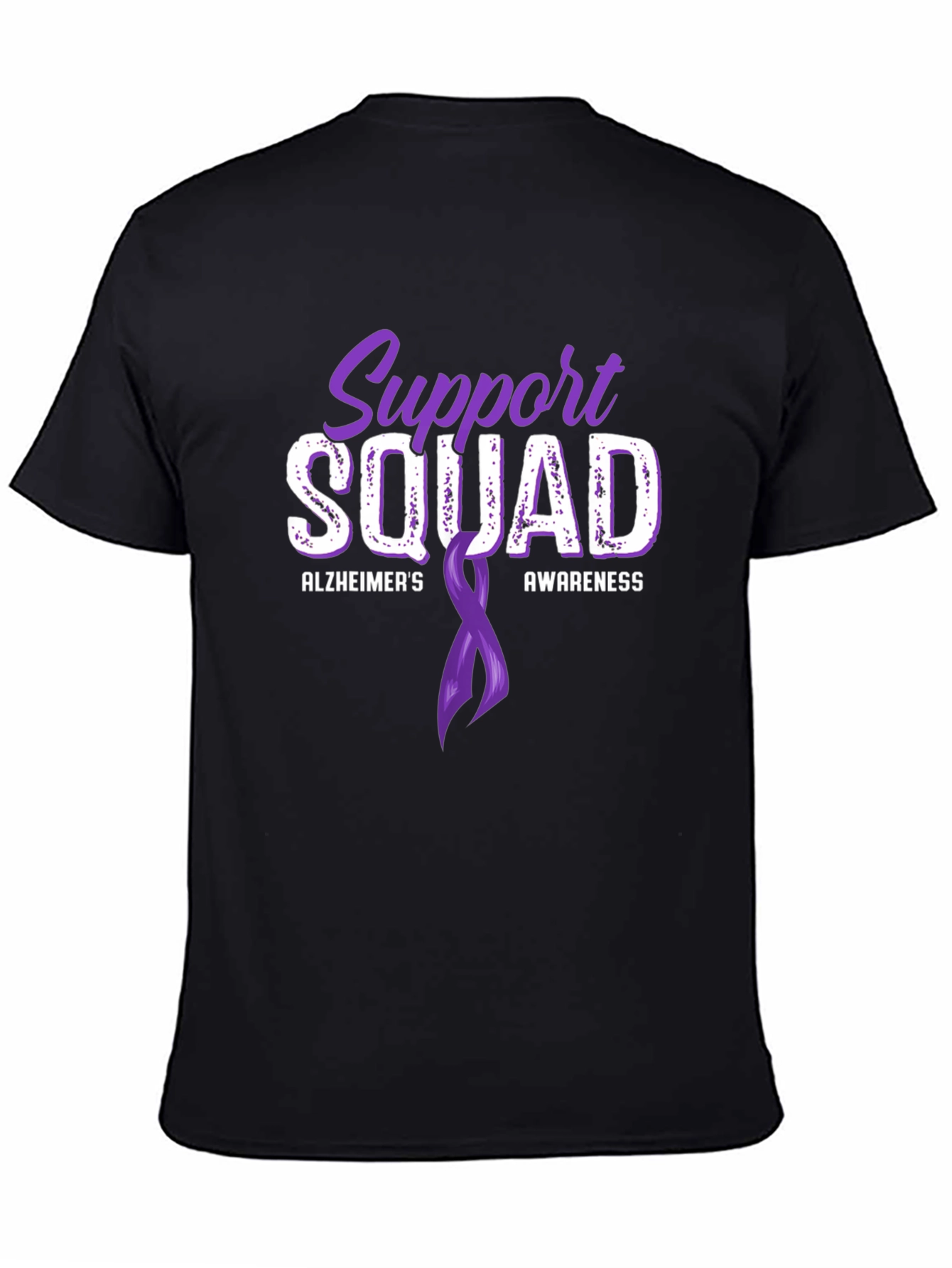Alzheimers Awareness Support Squad Graphic Tee