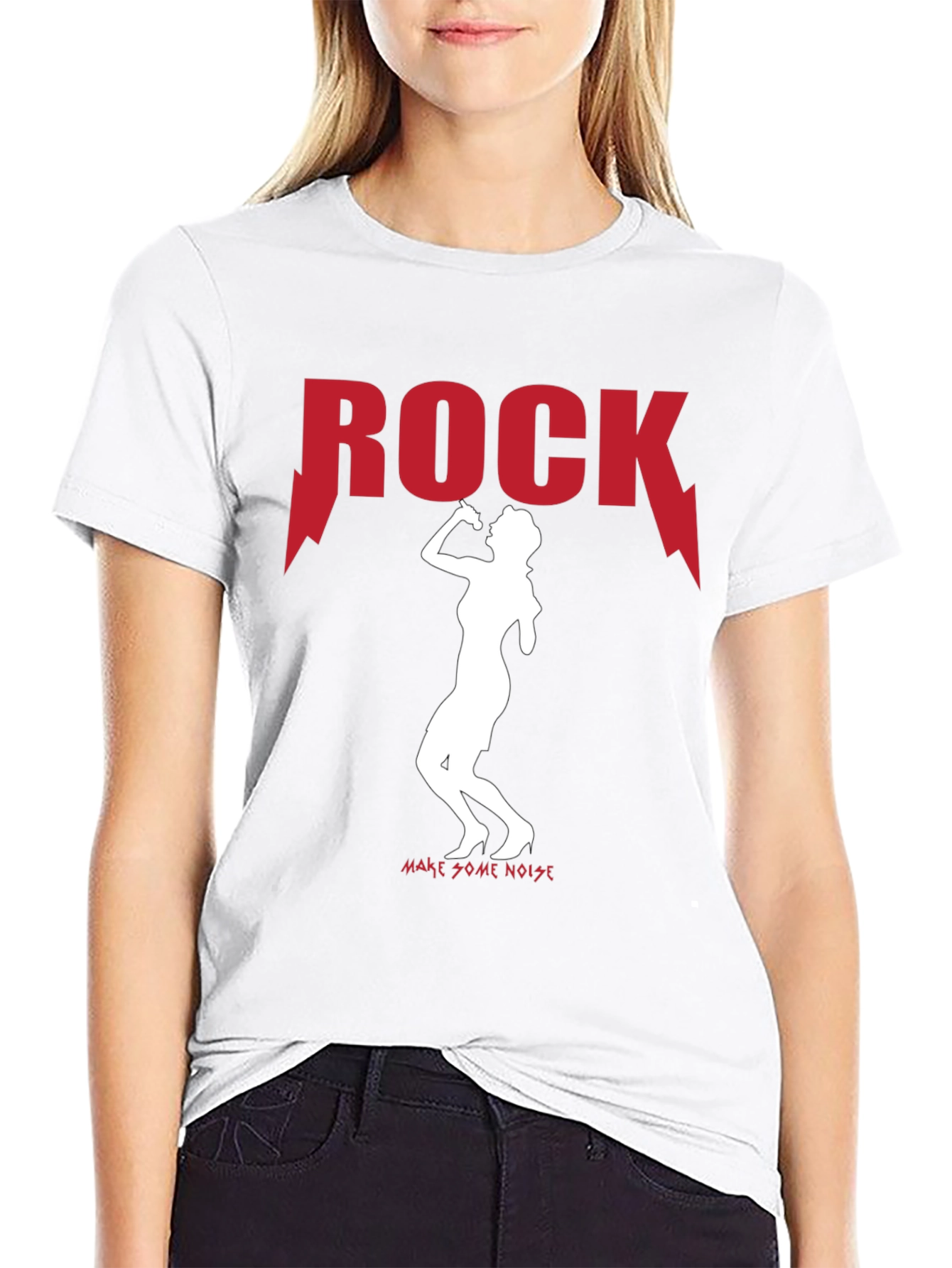 Rock Graphic Black T-Shirt