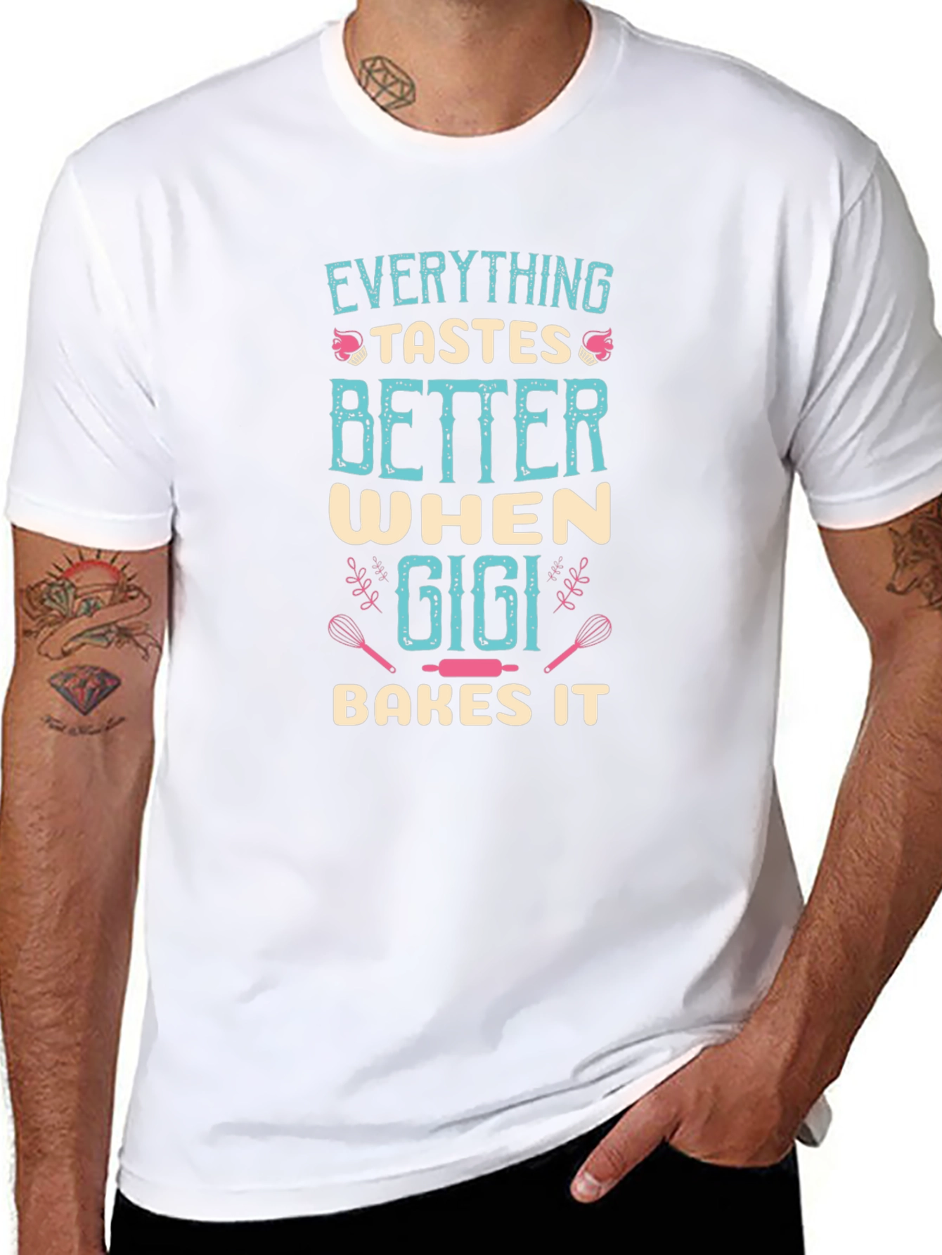 Gigi Bakes It T-Shirt - Best Grandma Ever