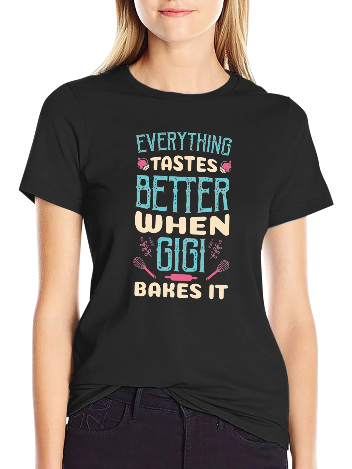 Gigi Bakes It T-Shirt - Best Grandma Ever