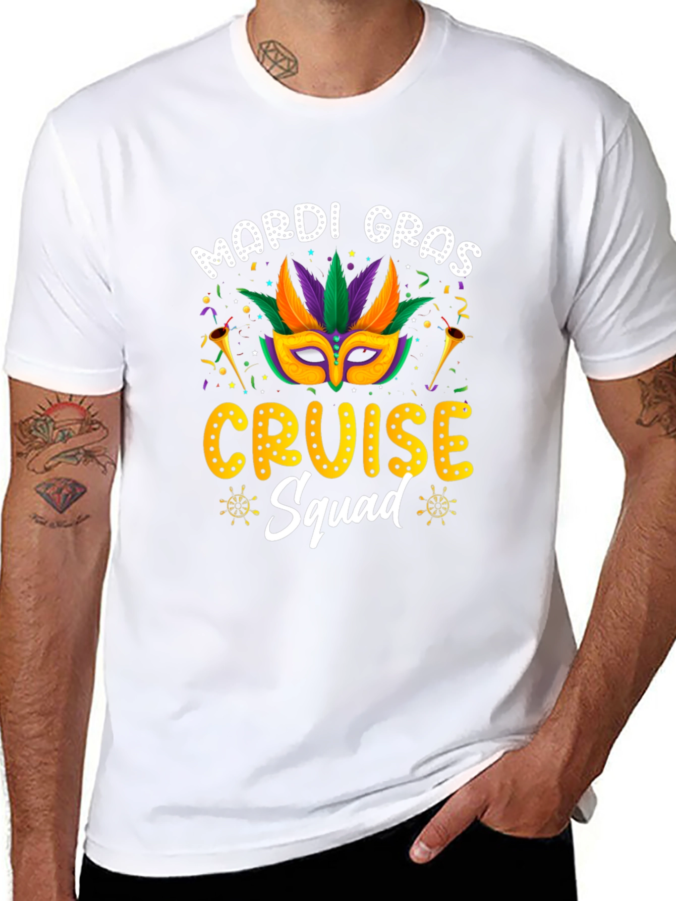 Mardi Gras Cruise Squad T-Shirt