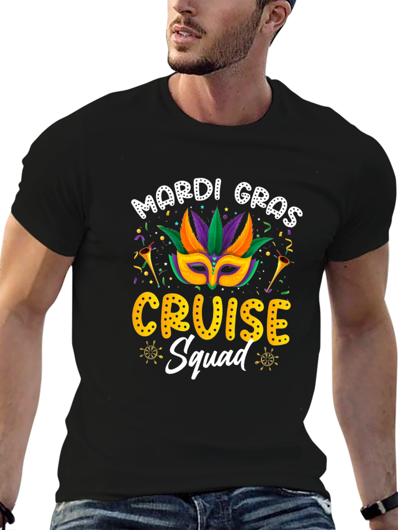 Mardi Gras Cruise Squad T-Shirt