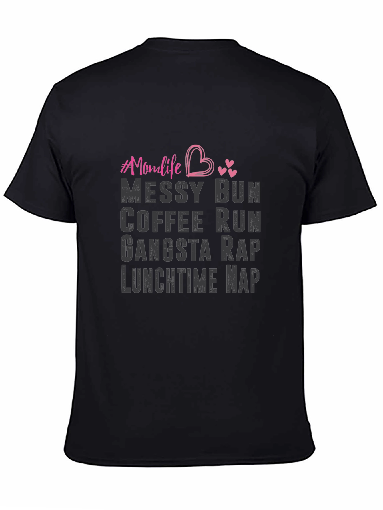 Mom Life Messy Bun T-Shirt
