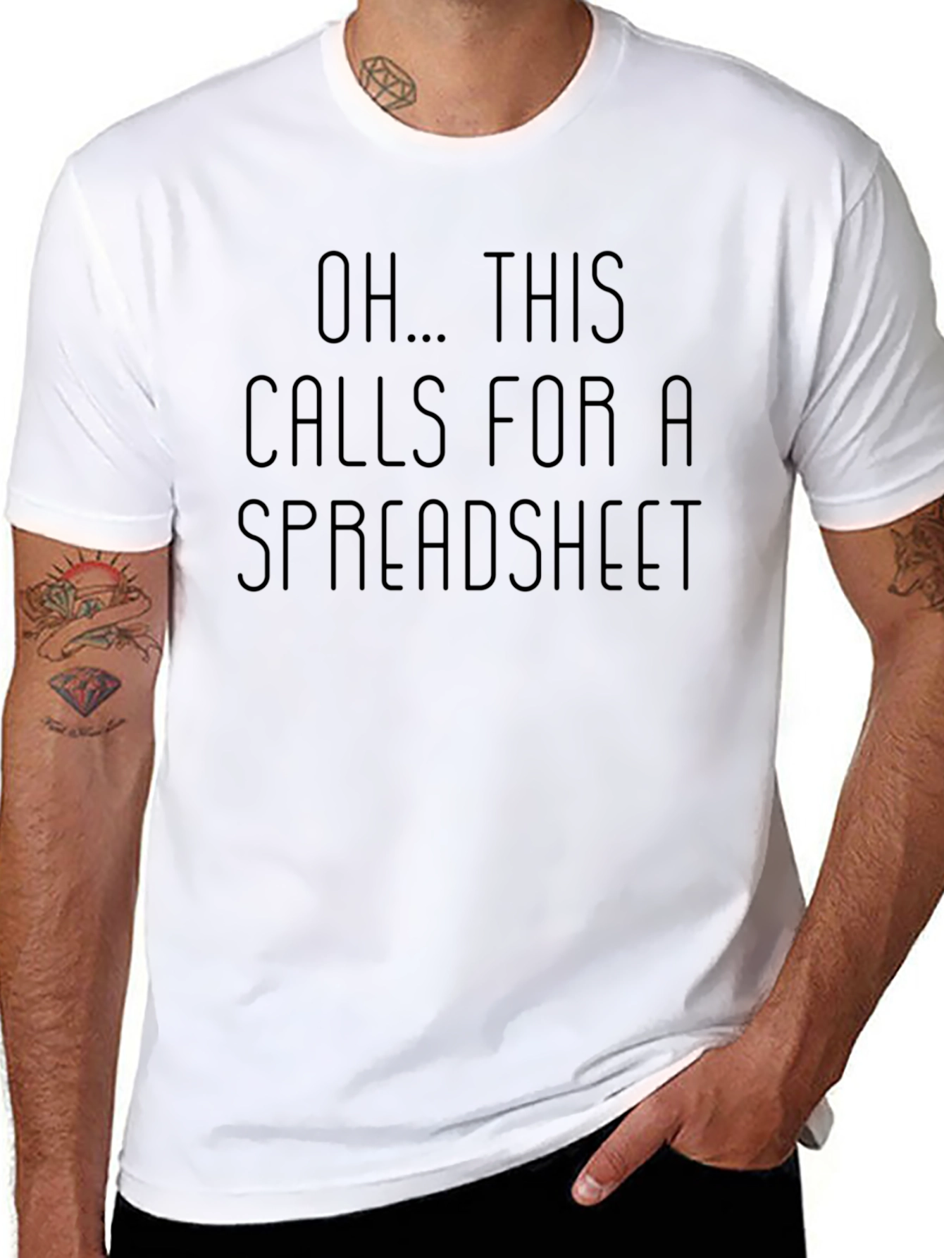 Spreadsheet Humor T-Shirt