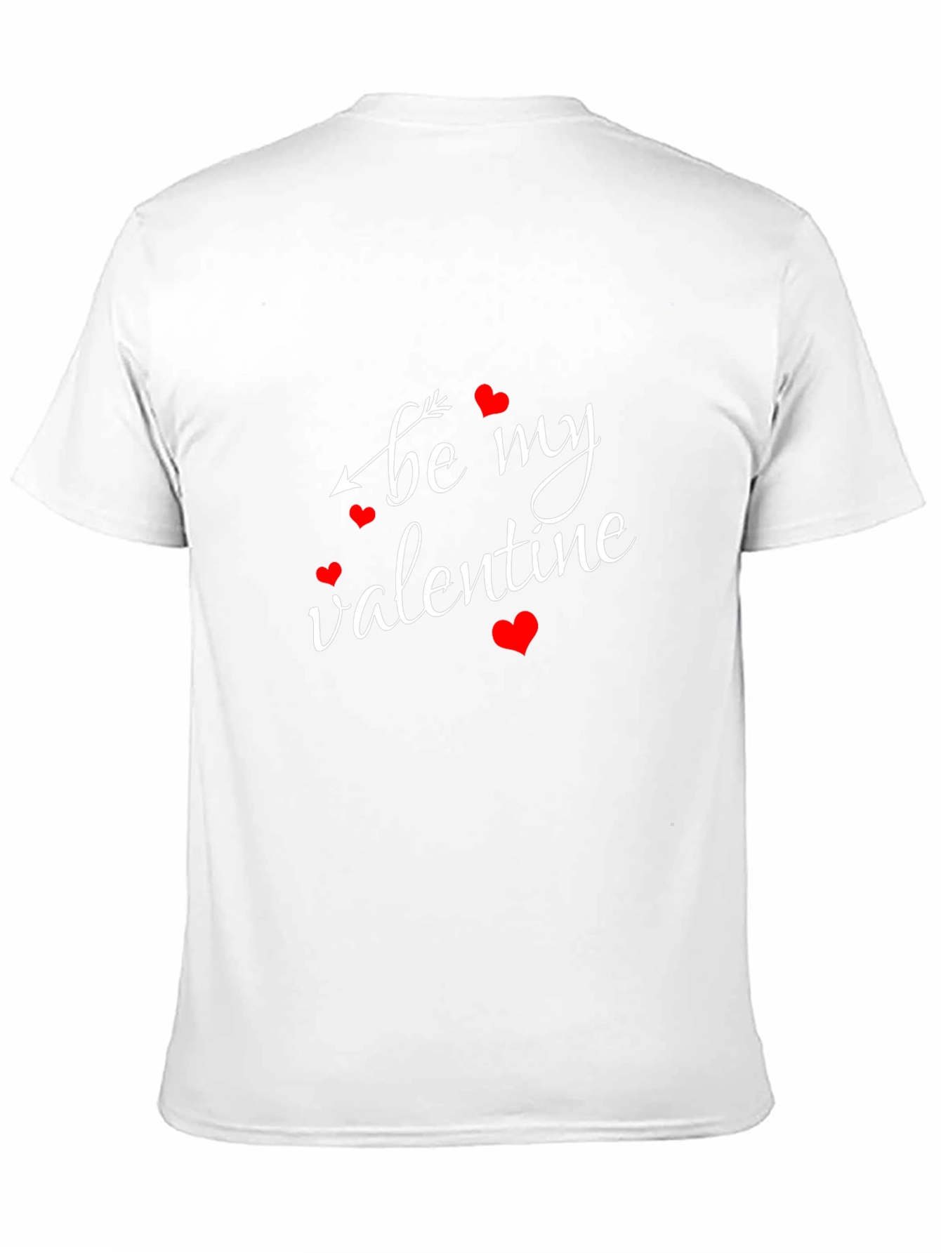 Be My Valentine T-Shirt - Mens Black Graphic Tee