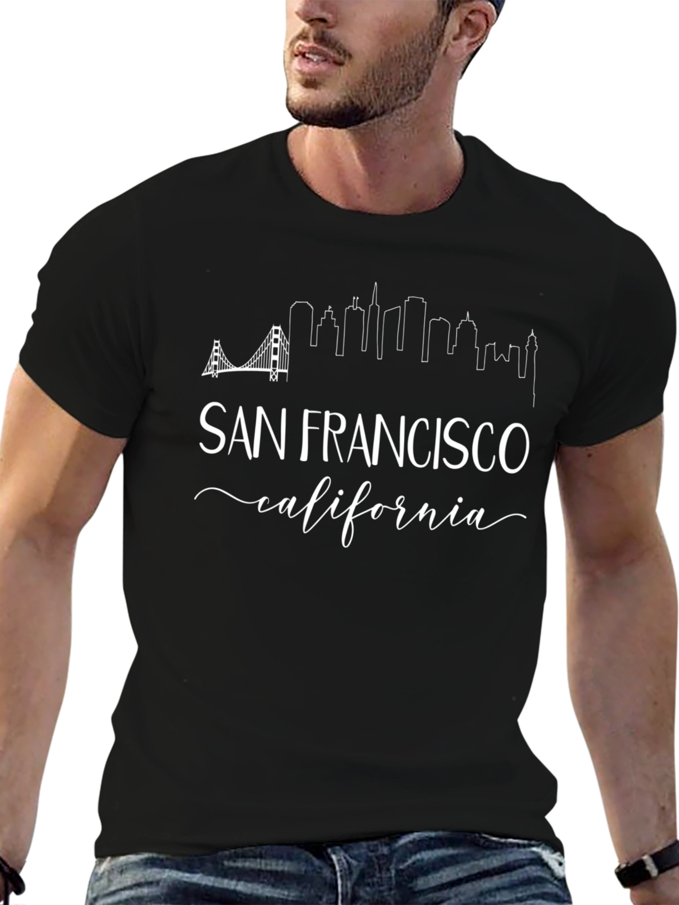 San Francisco Skyline Graphic Tee