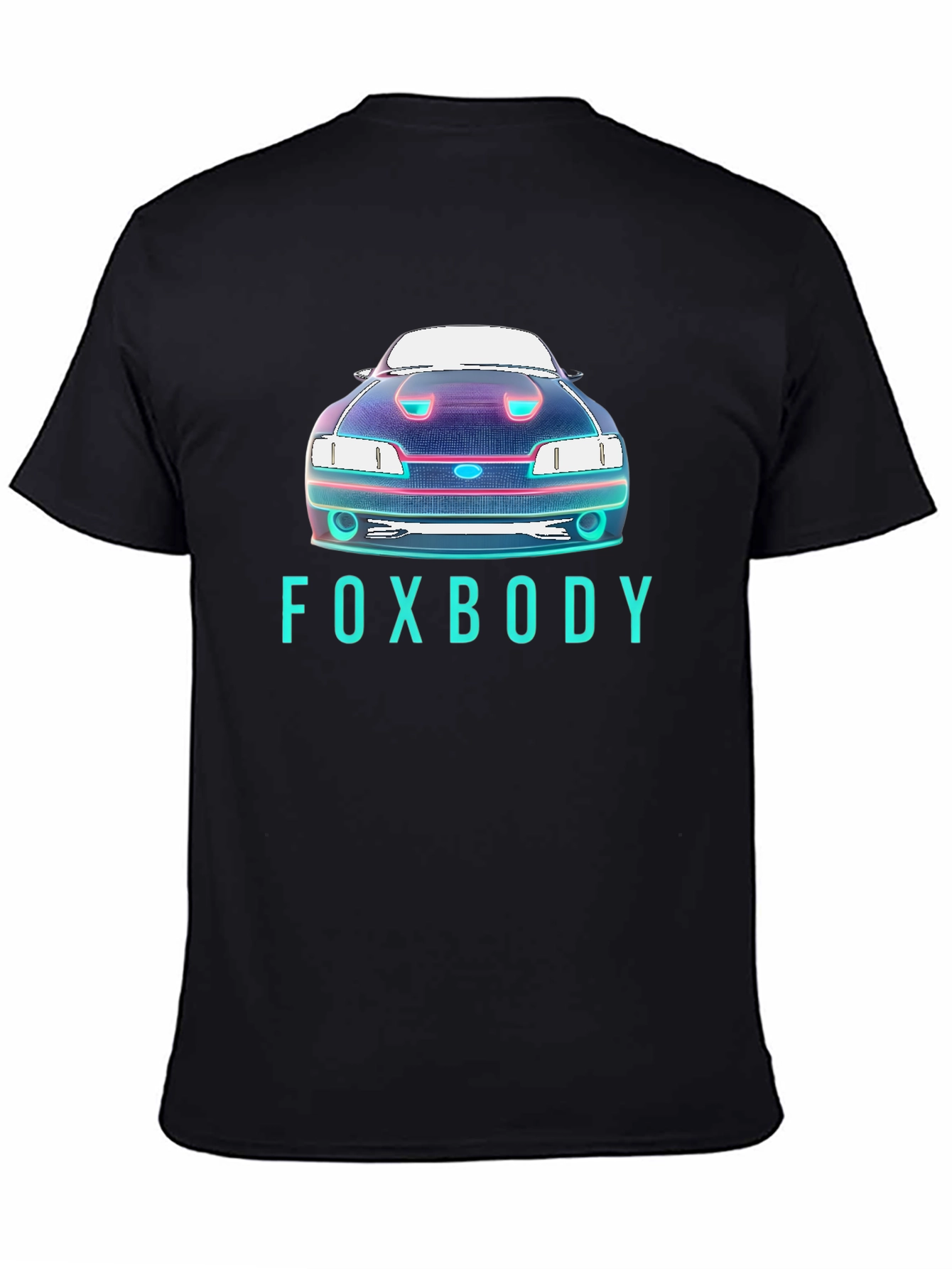 Foxbody Car Graphic T-Shirt - Retro Automotive Style