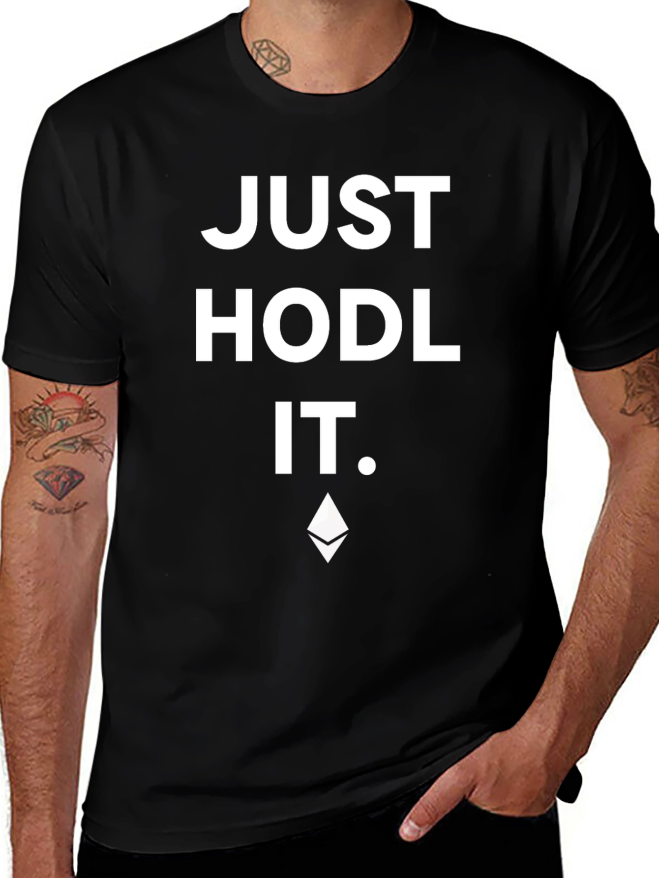 Just Hodl It - Crypto Enthusiast T-Shirt