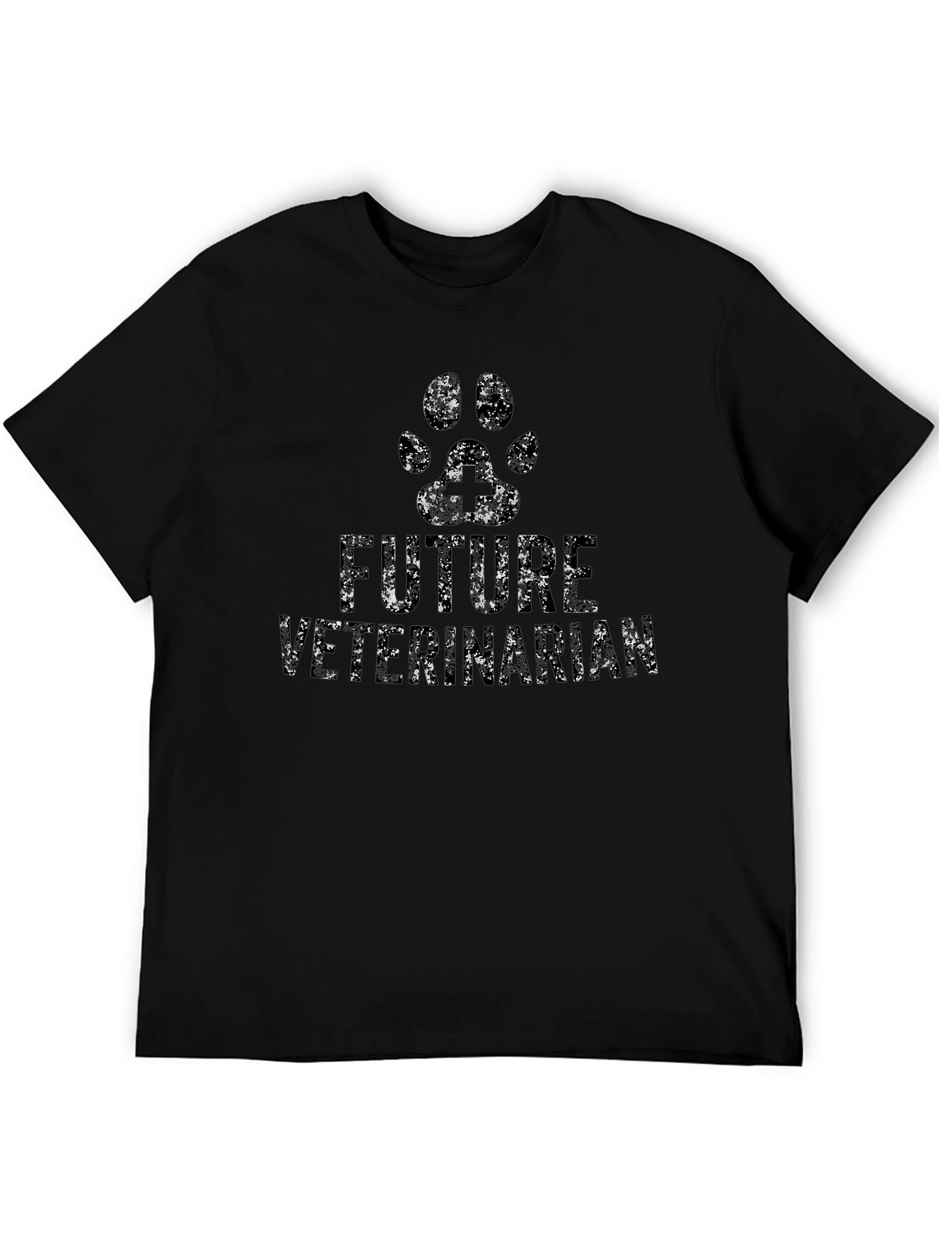 Future Veterinarian T-Shirt - Paw Print Design