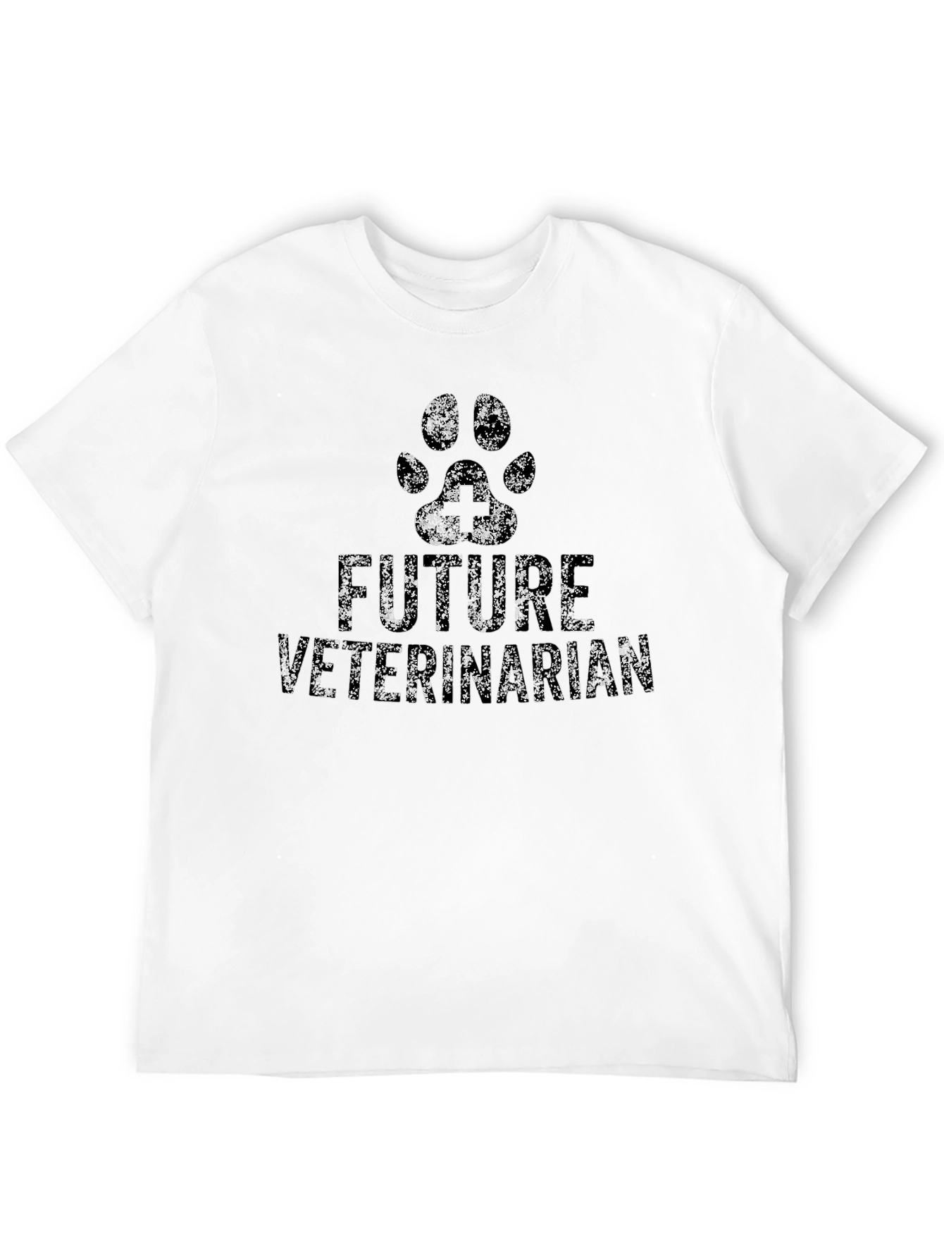 Future Veterinarian T-Shirt - Paw Print Design