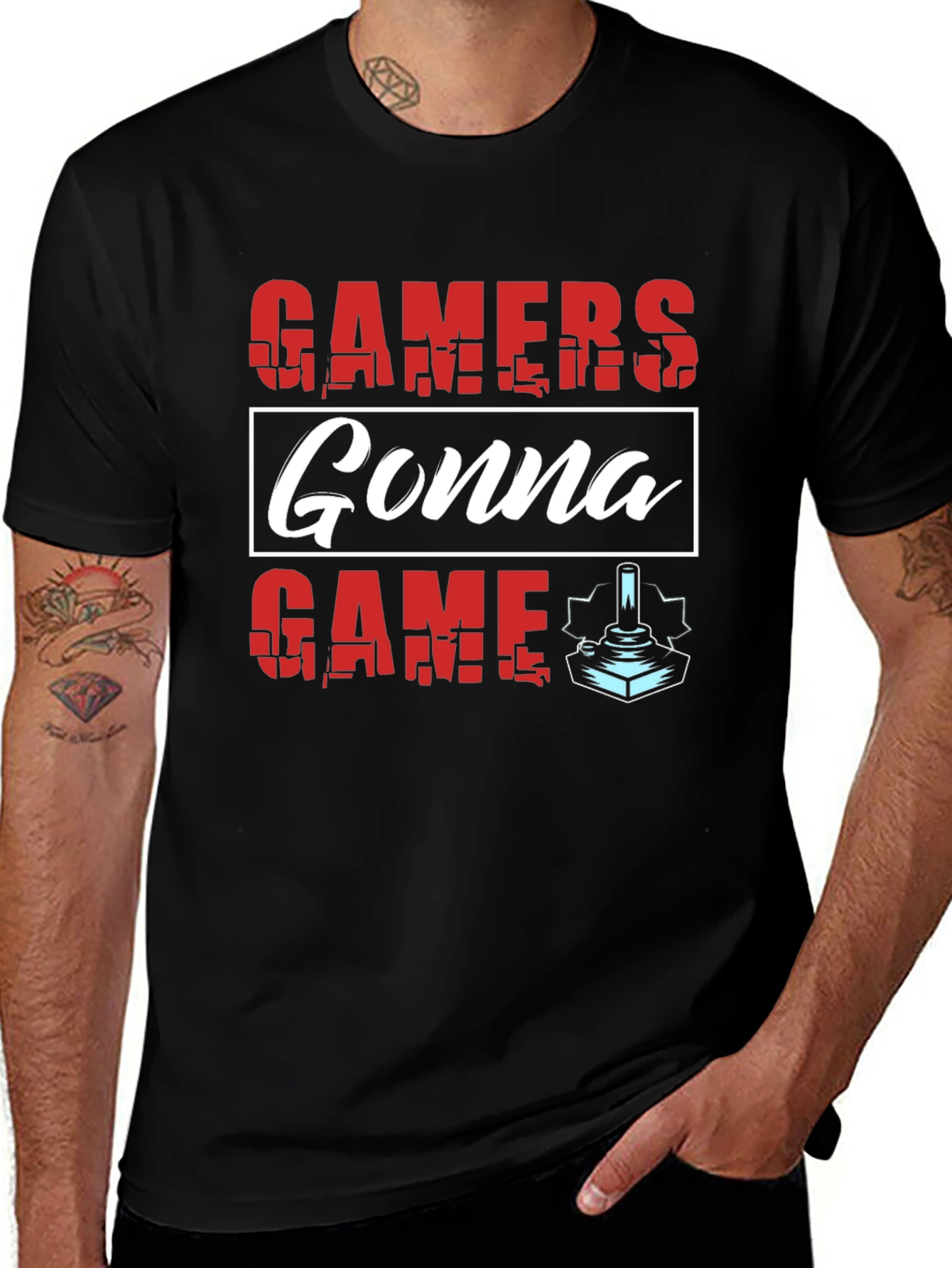Gamers Gonna Game T-Shirt - Retro Gaming Tee