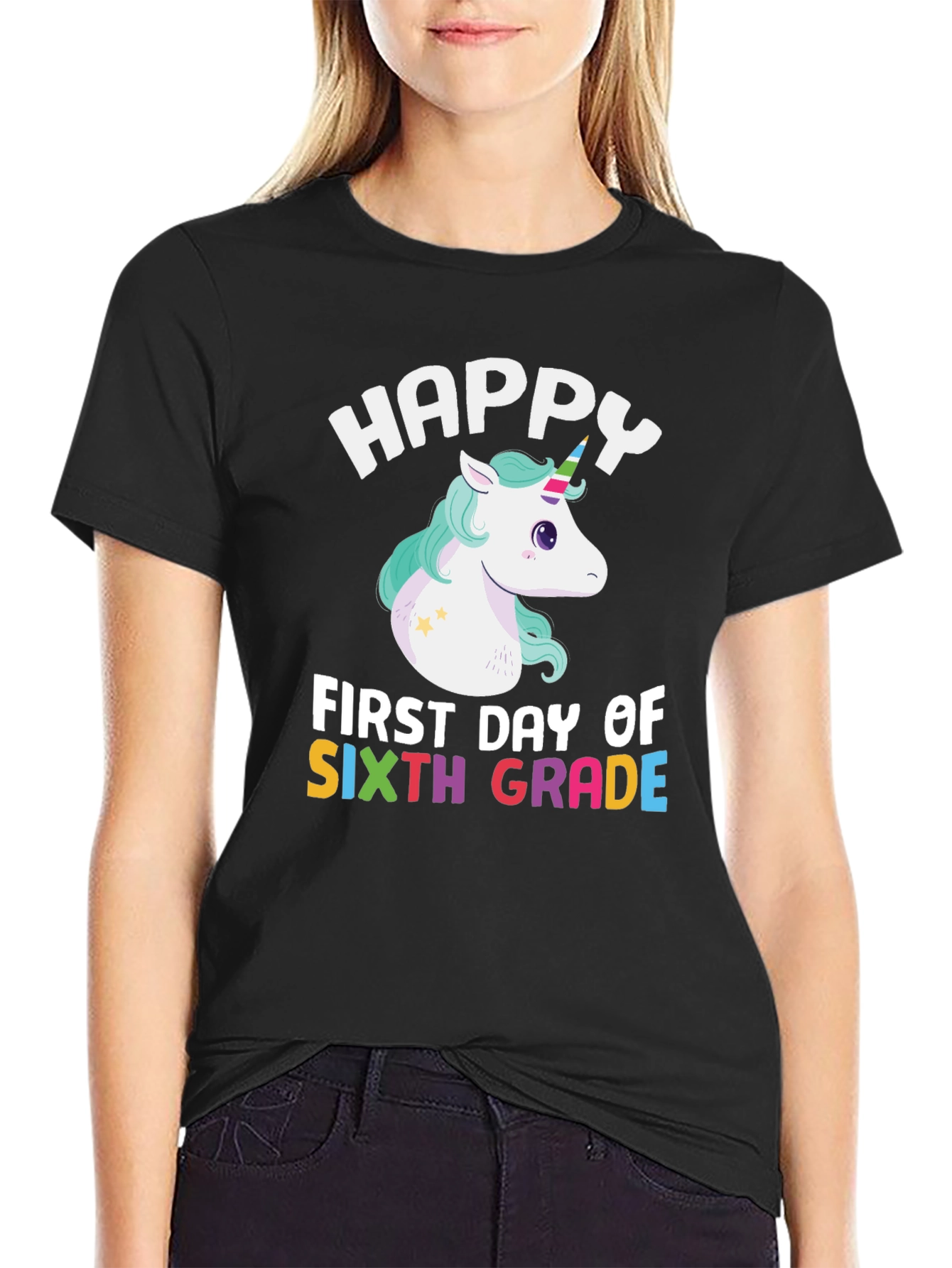 Happy 6th Grade Unicorn T-Shirt