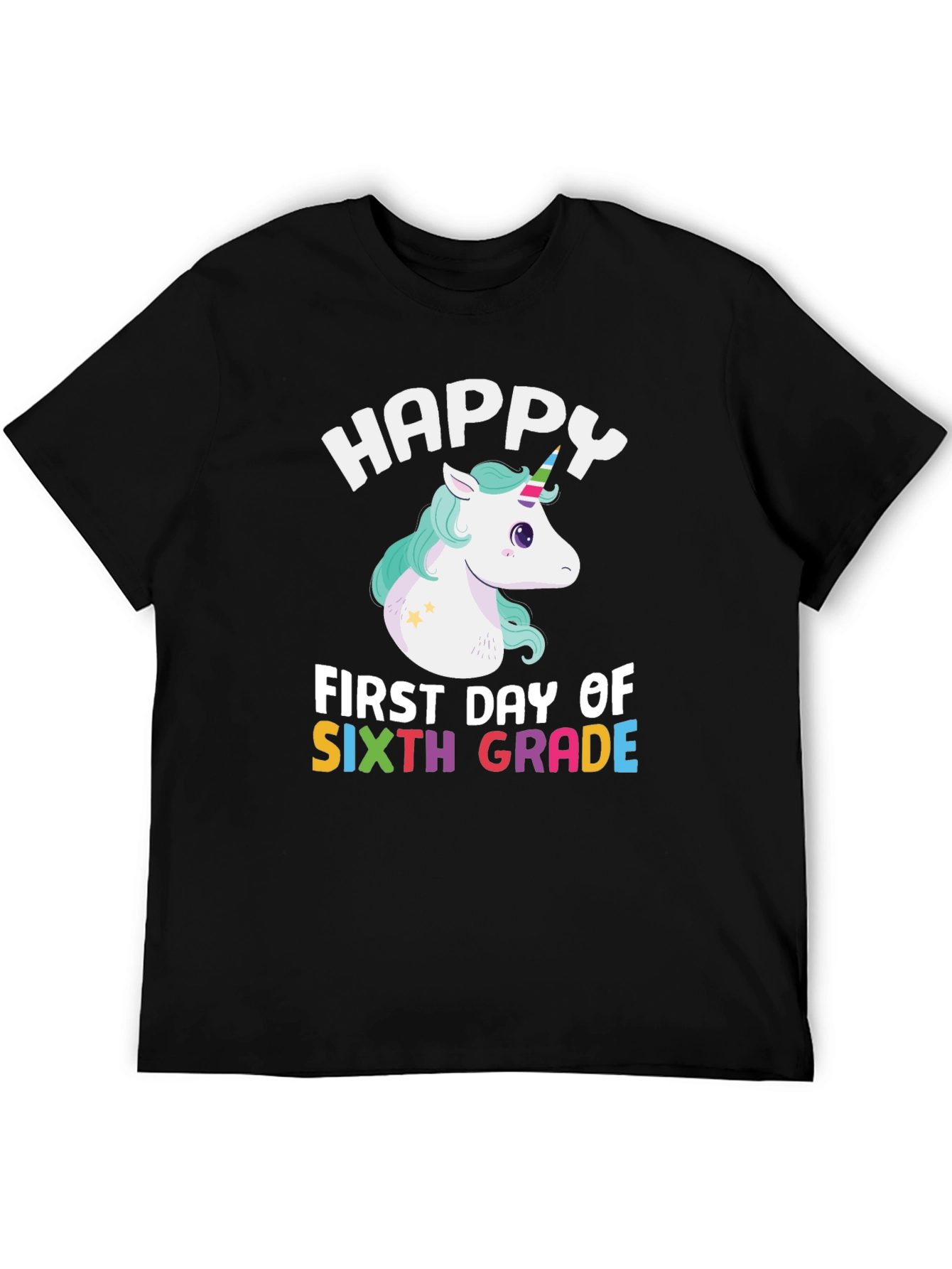 Happy 6th Grade Unicorn T-Shirt