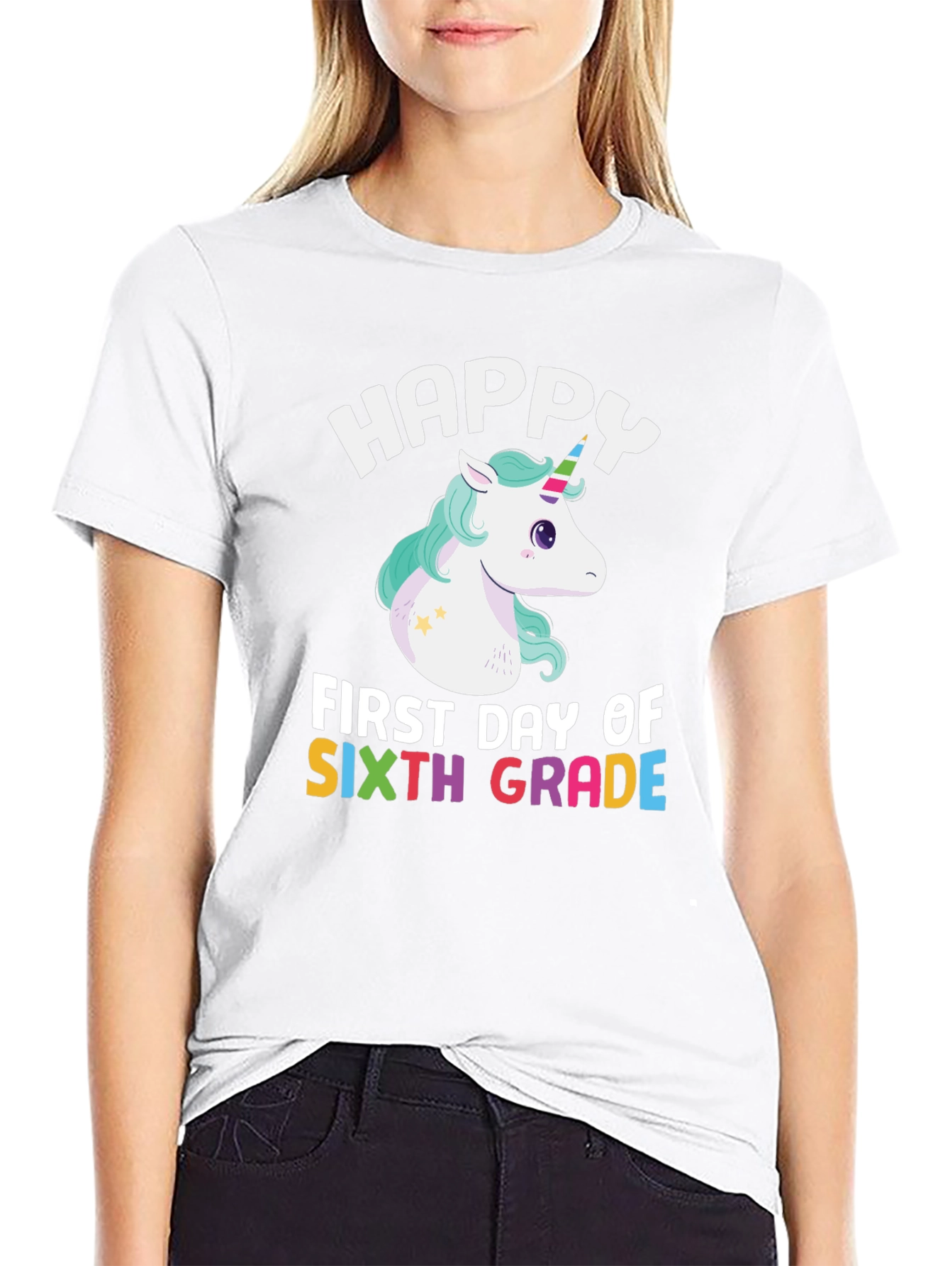 Happy 6th Grade Unicorn T-Shirt