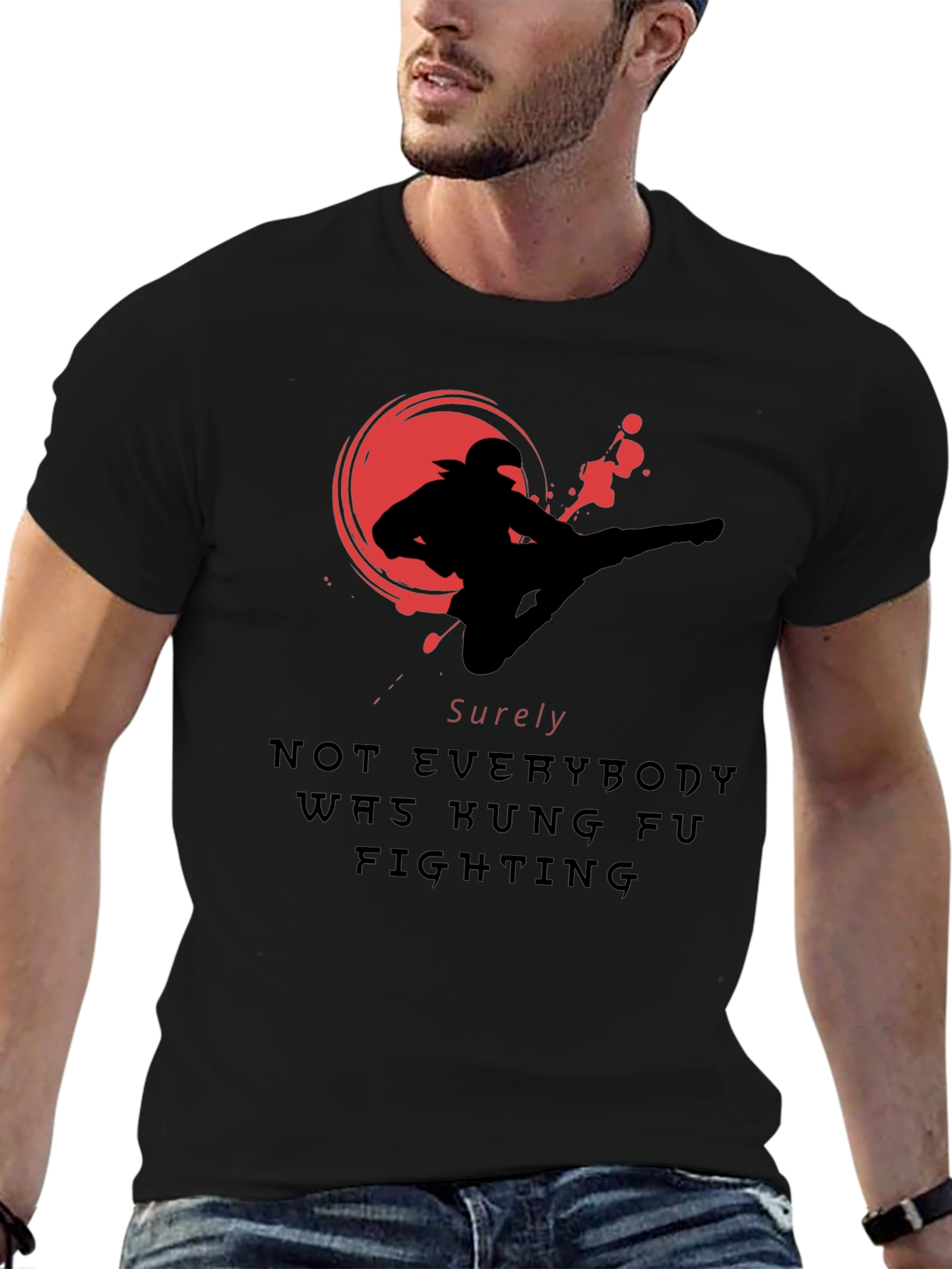 Kung Fu Fighting Graphic T-Shirt