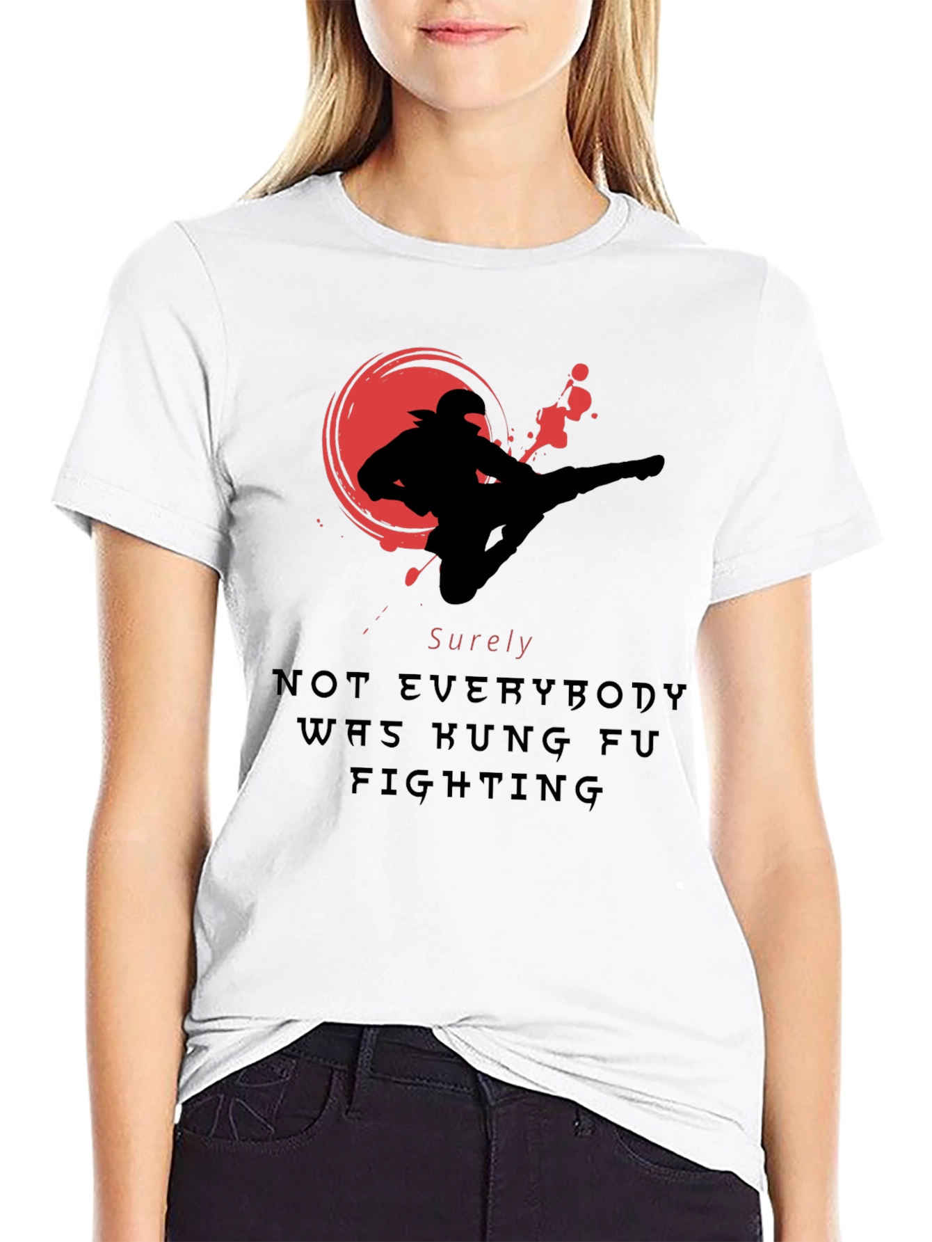 Kung Fu Fighting Graphic T-Shirt