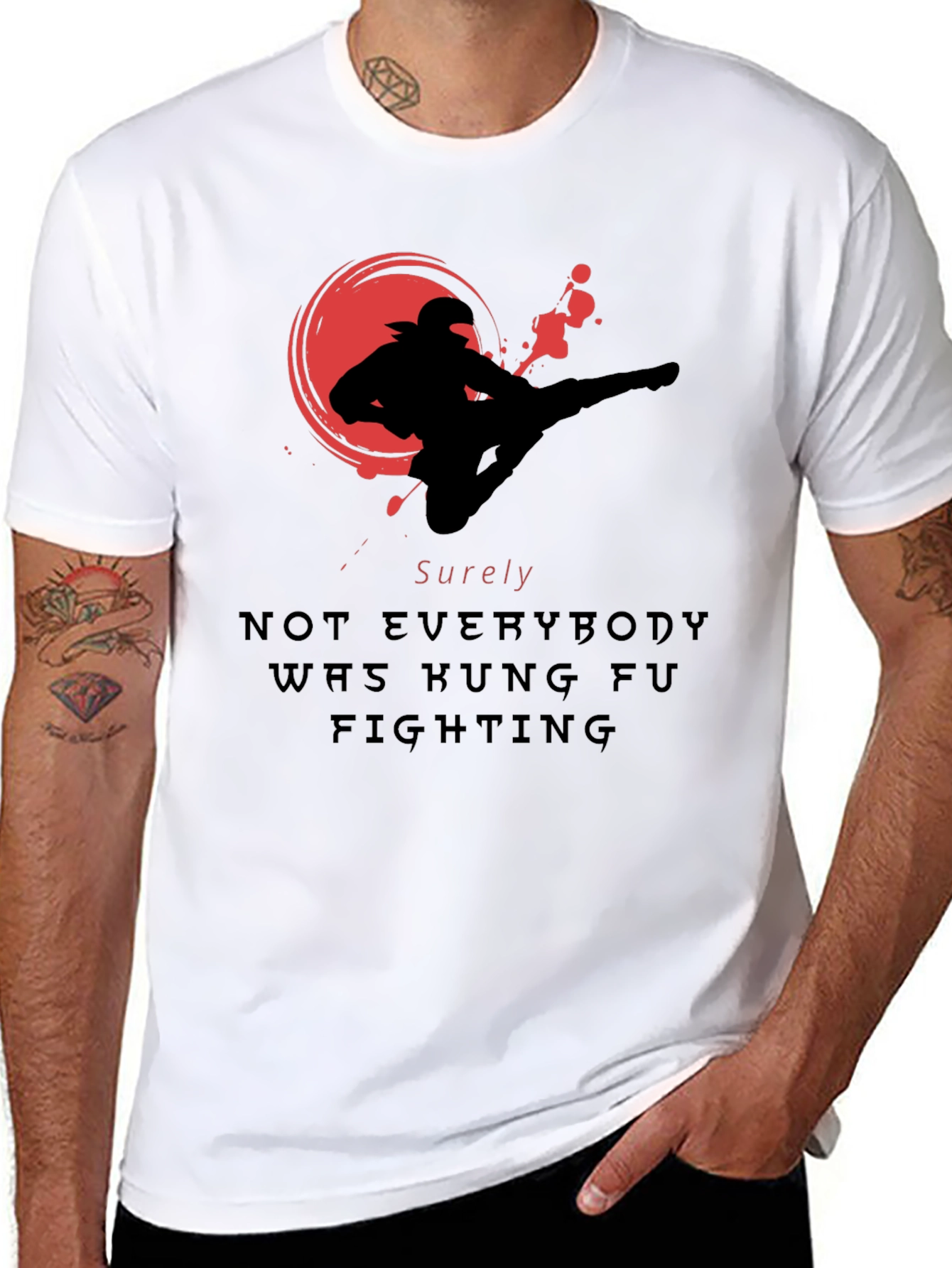 Kung Fu Fighting Graphic T-Shirt