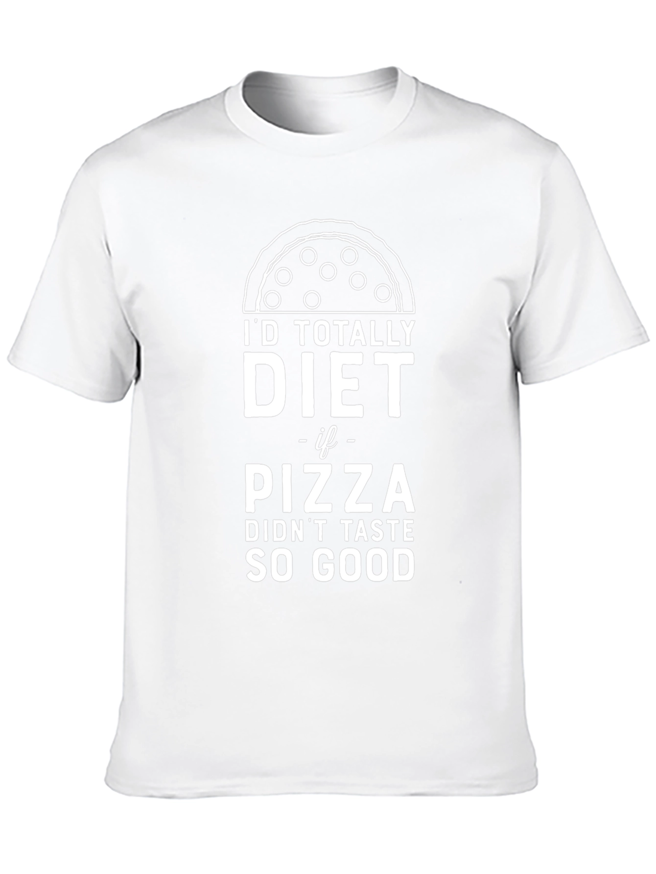 Funny Pizza Diet T-Shirt - Foodie Tee