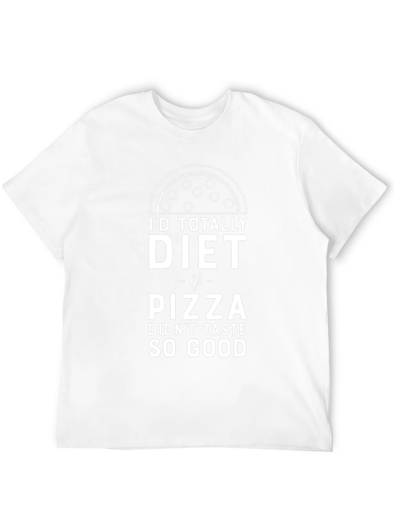 Funny Pizza Diet T-Shirt - Foodie Tee