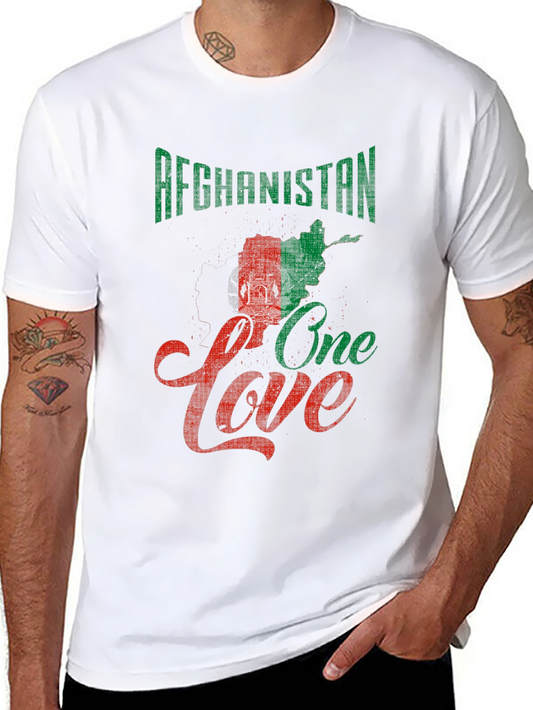 Afghanistan One Love Graphic T-Shirt